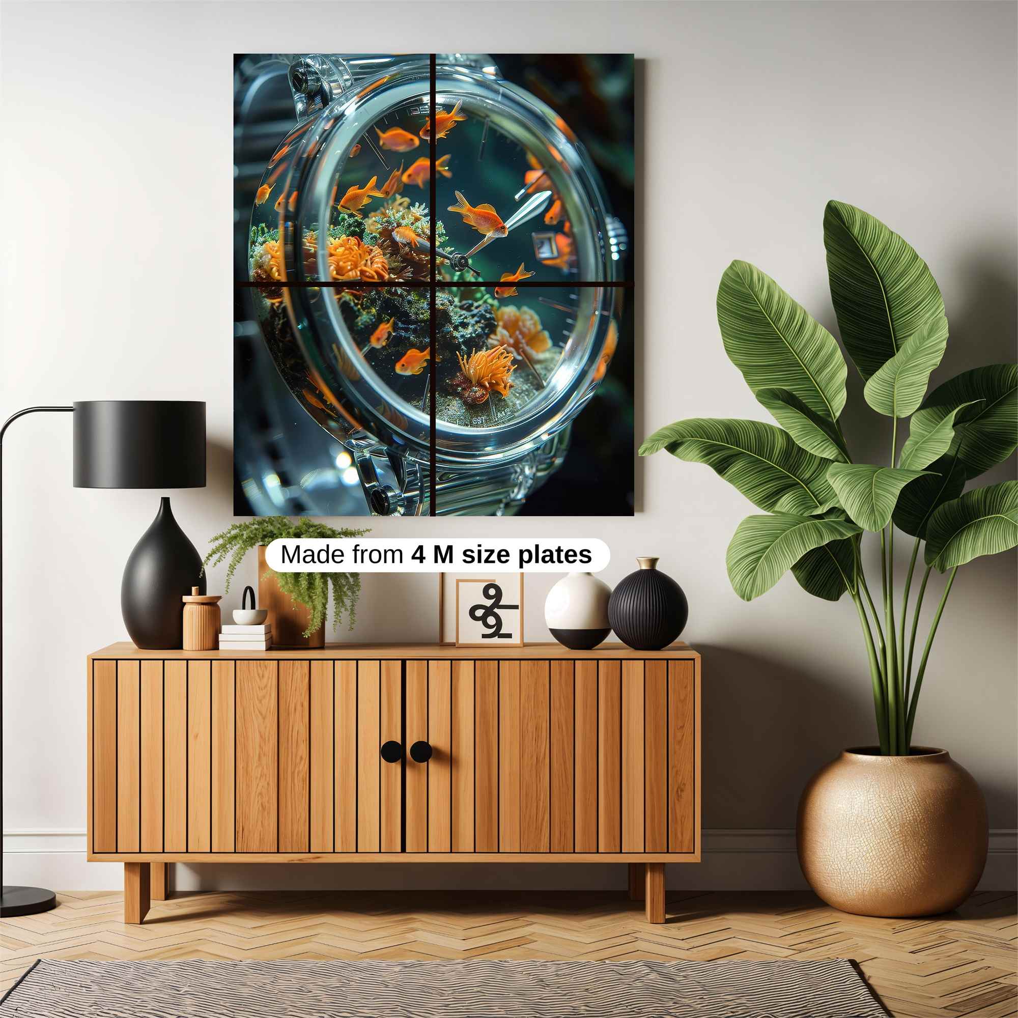 Fish Frenzy Safe Wall Magnetic / M