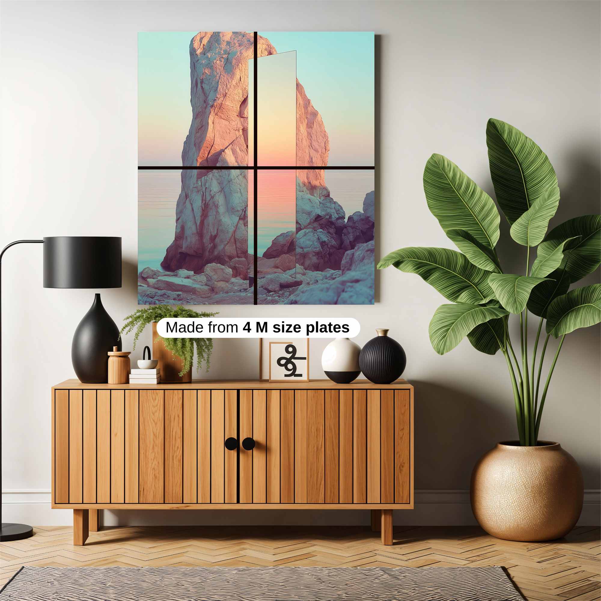 Mirror Serenity Safe Wall Magnetic / M