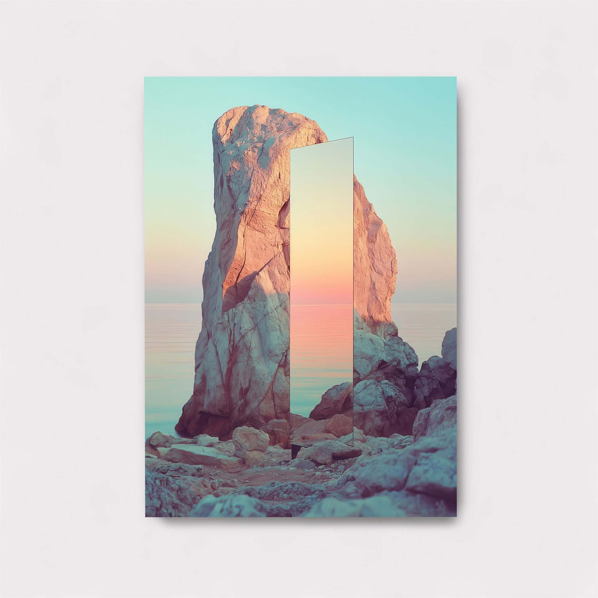 Mirror Serenity Safe Wall Magnetic / M