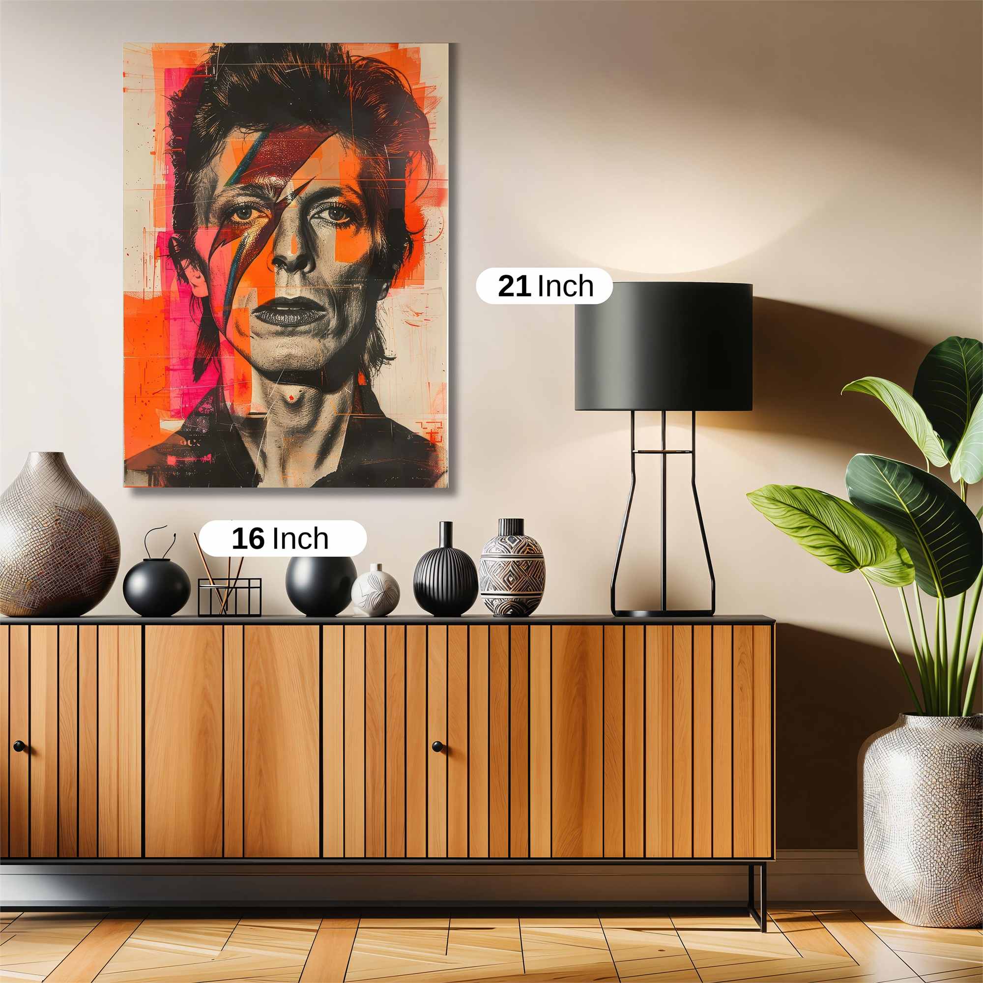 Bowie Vibrant Safe Wall Magnetic / M