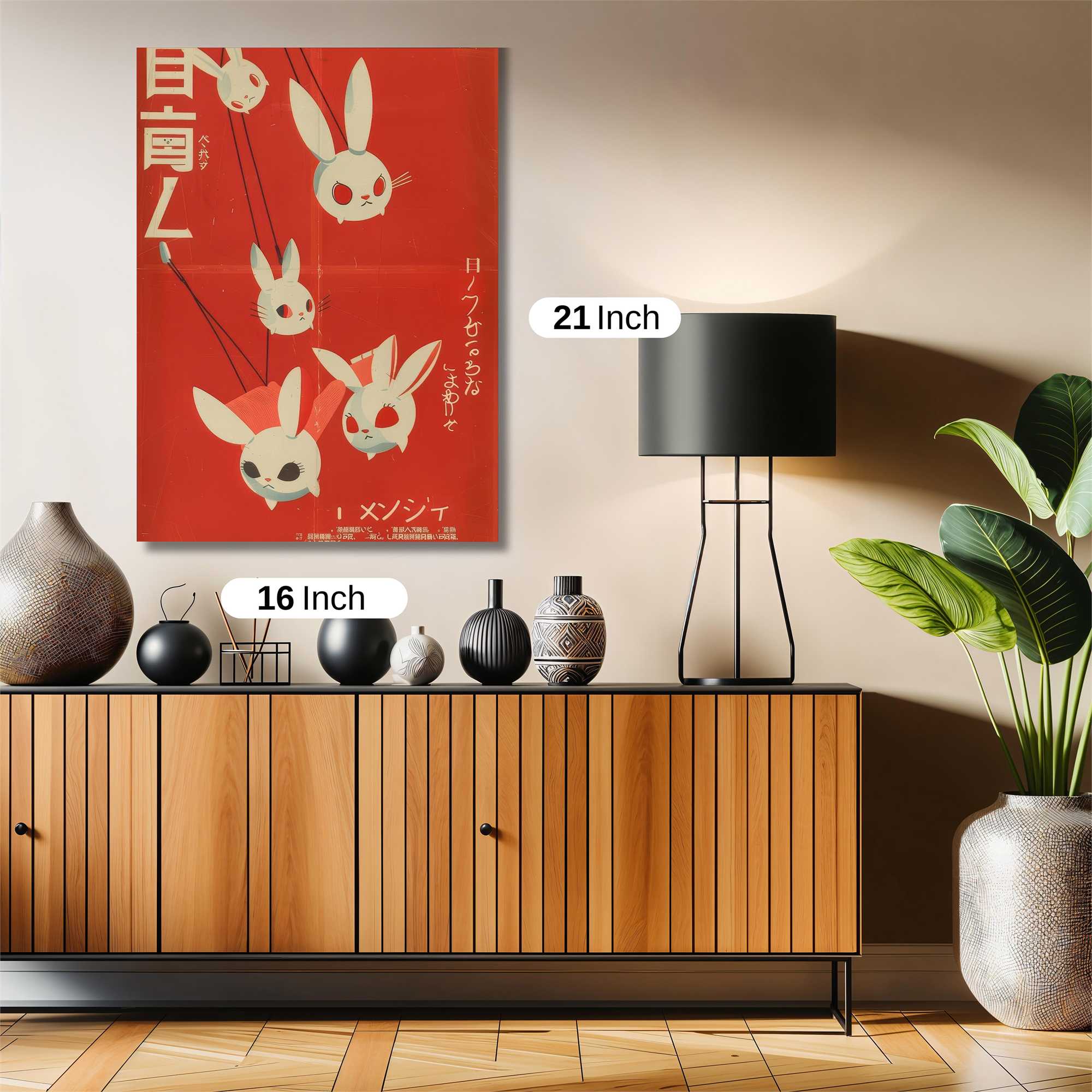 Bunny Whimsy Safe Wall Magnetic / M