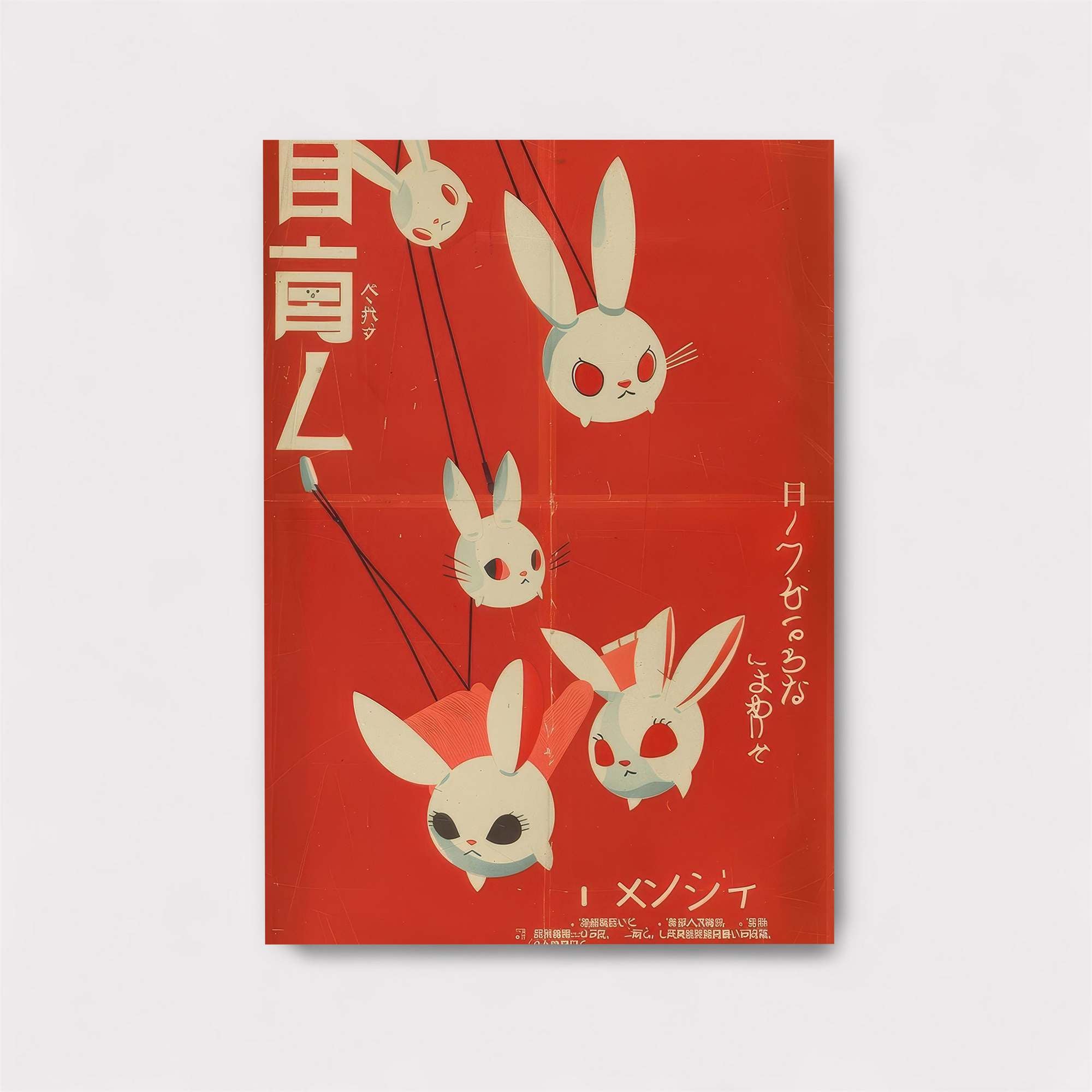 Bunny Whimsy Safe Wall Magnetic / M