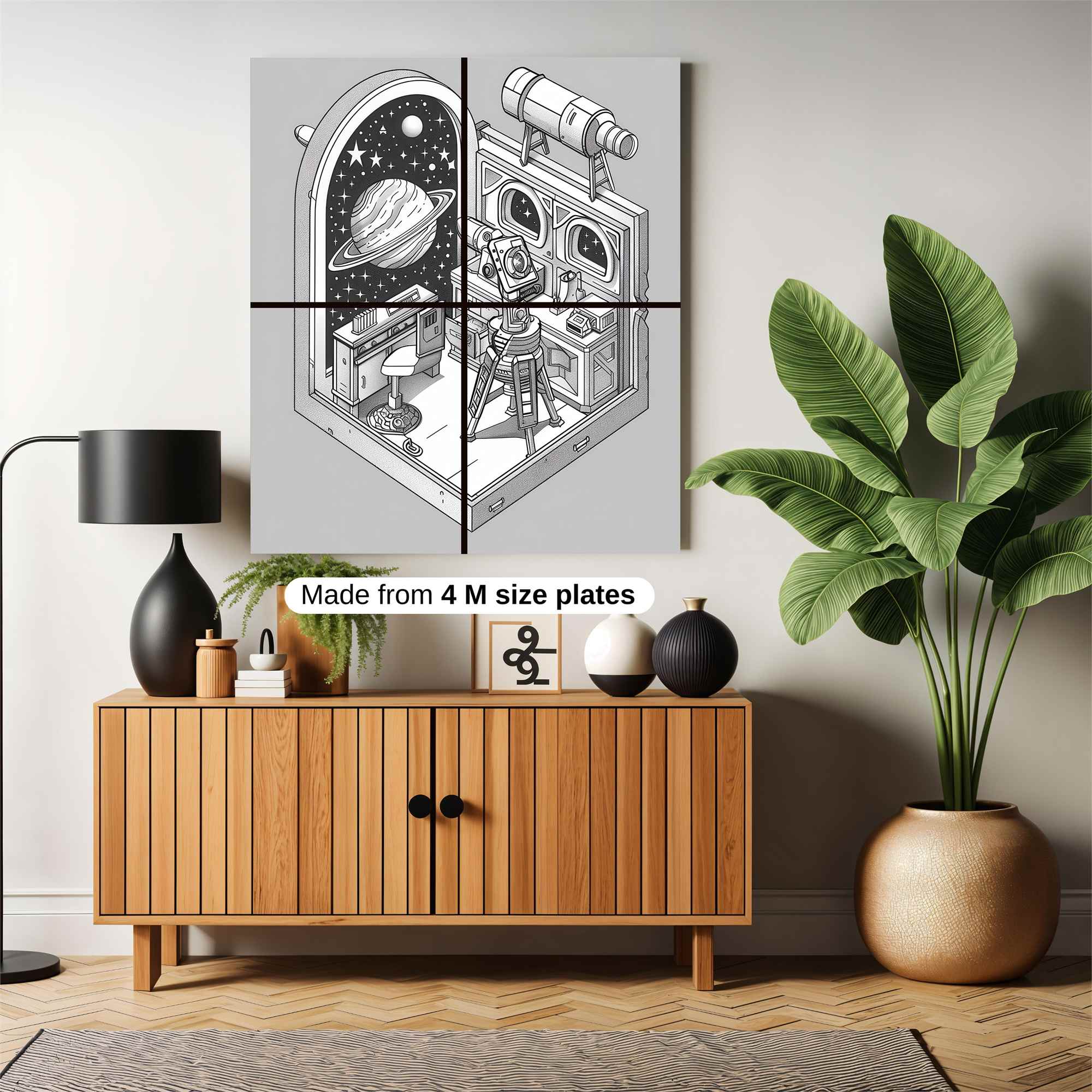 Saturn Serenity Safe Wall Magnetic / M