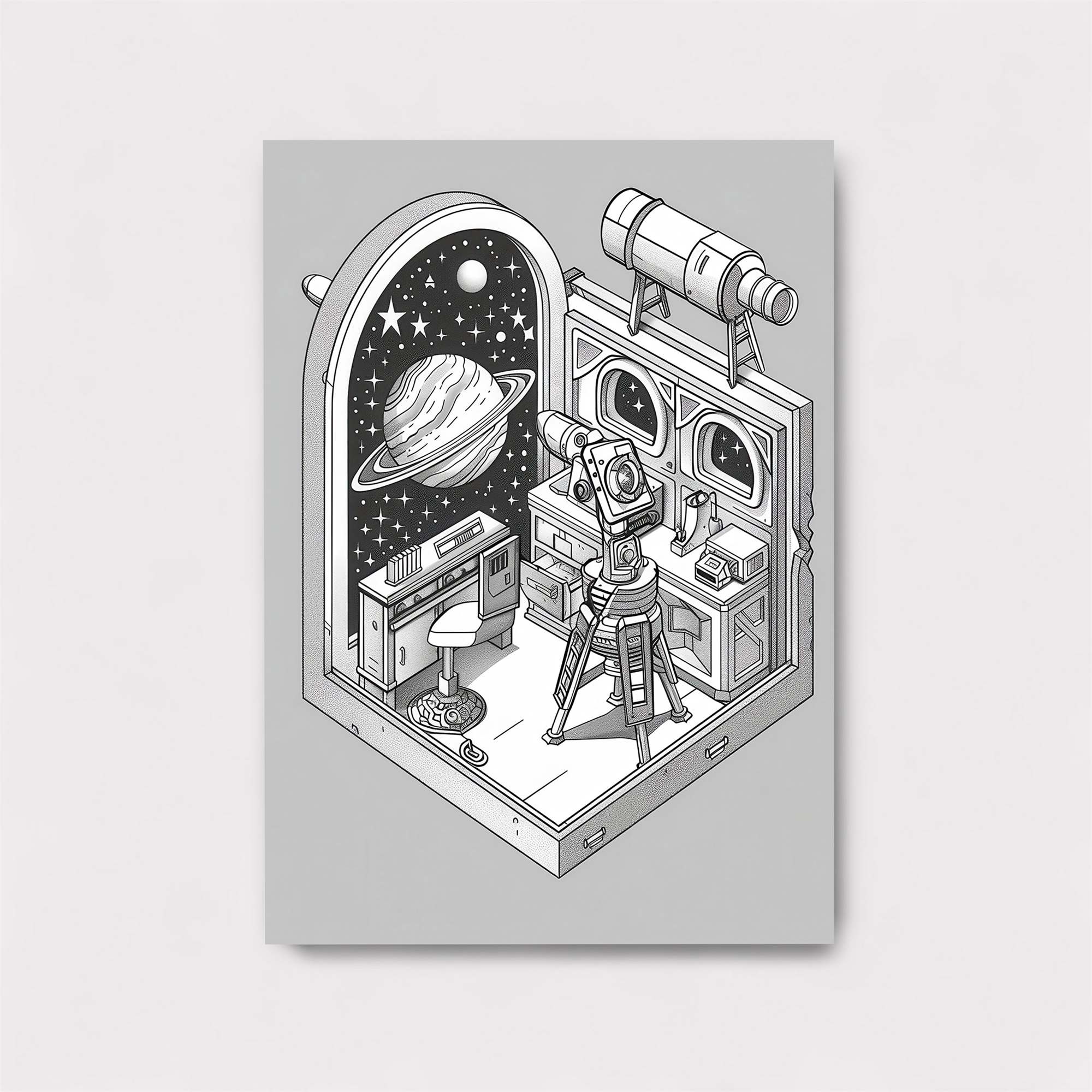Saturn Serenity Safe Wall Magnetic / M