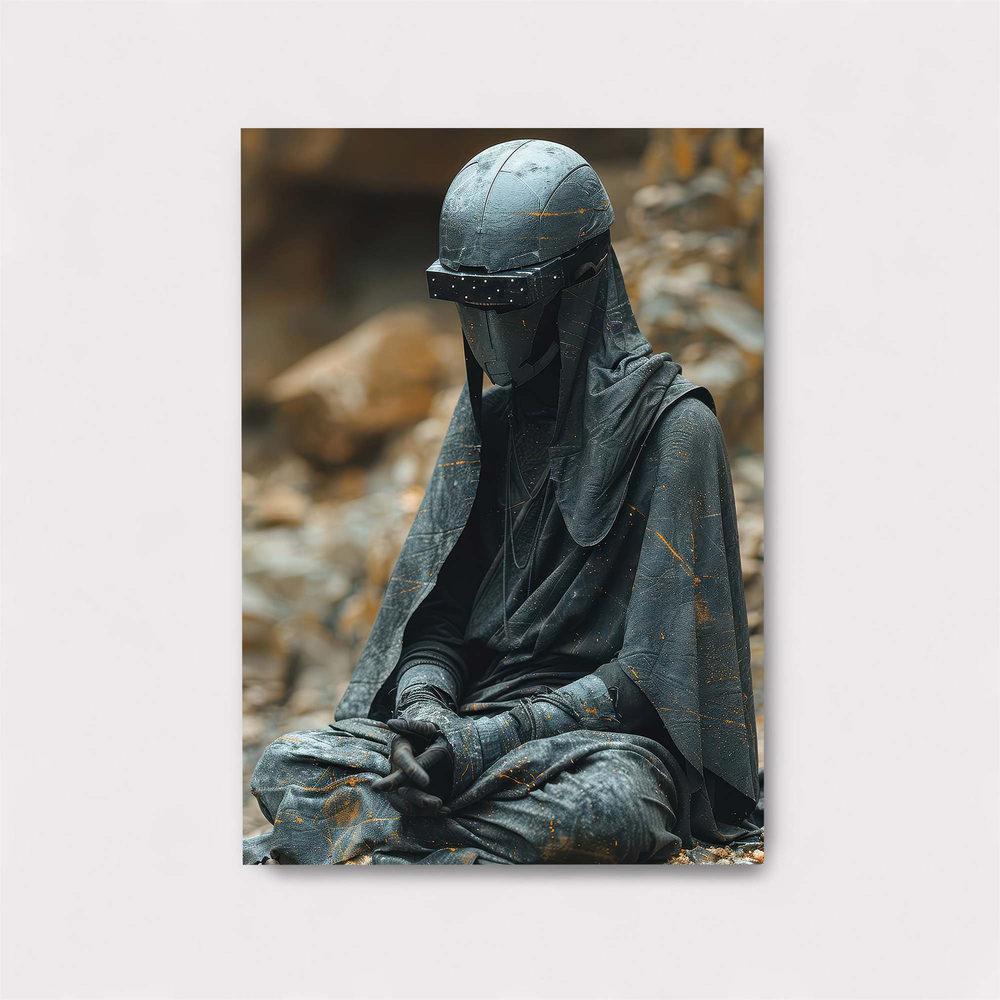 Monk Melancholy Safe Wall Magnetic / M