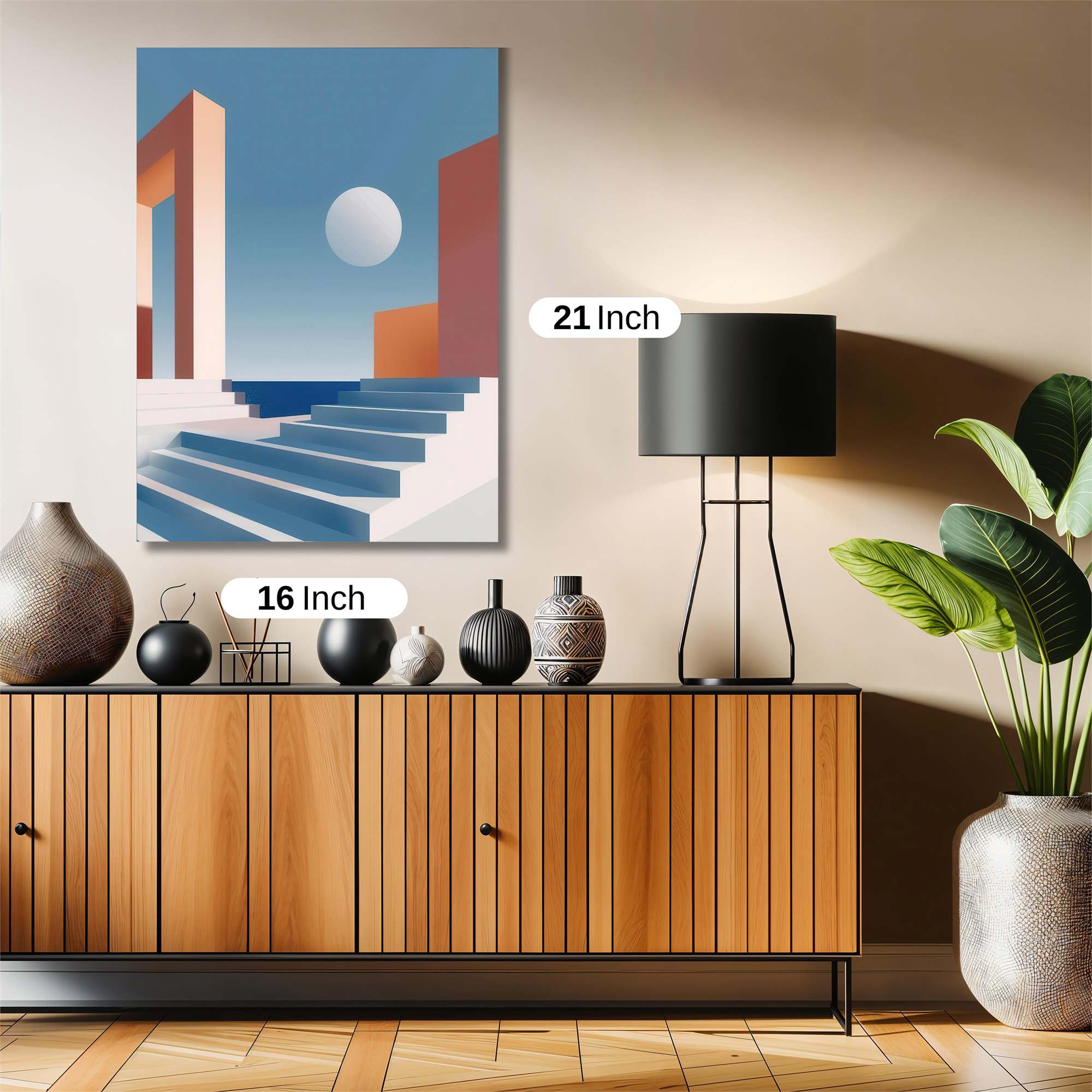 Moonlit Serenity Safe Wall Magnetic / M