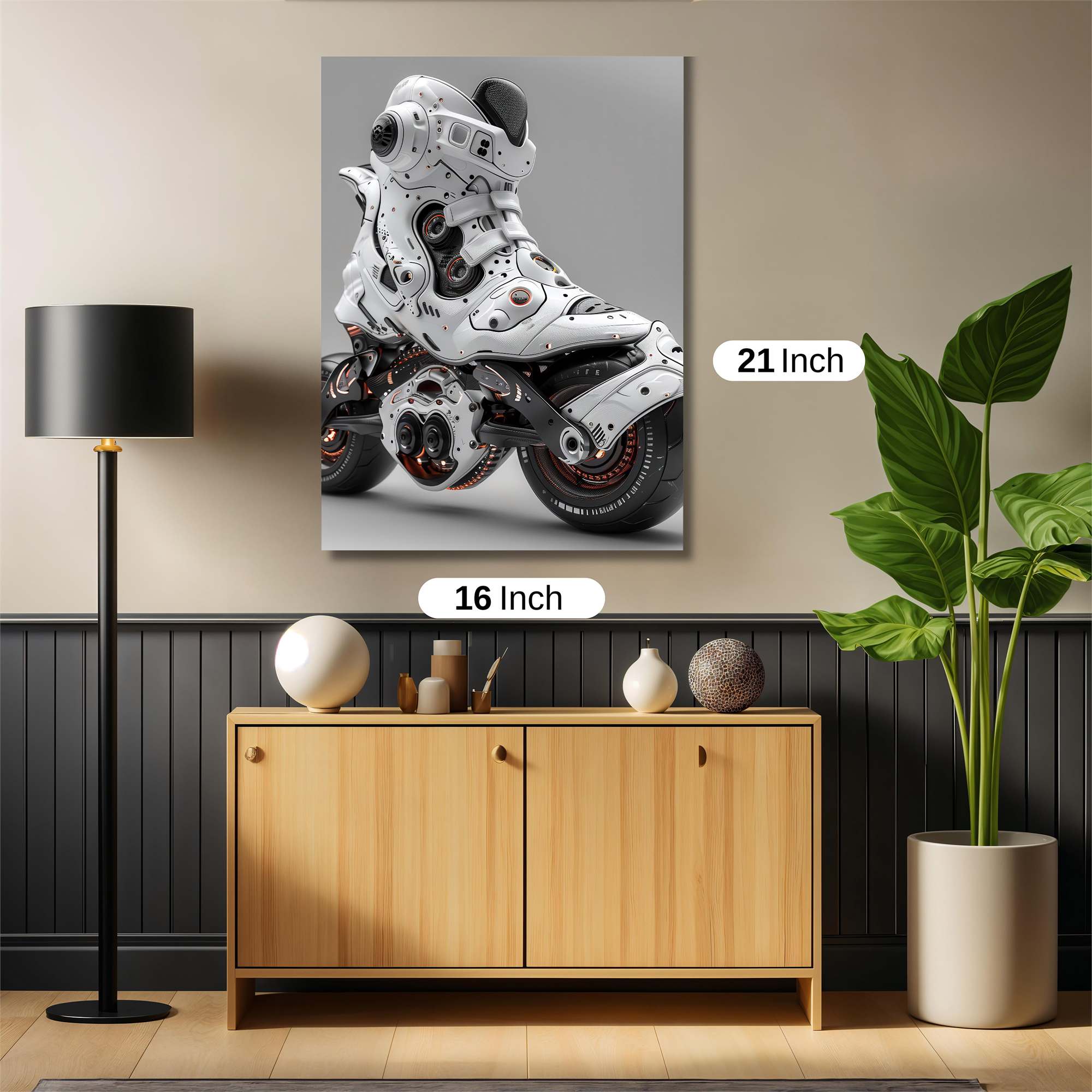 Cyber Glide Safe Wall Magnetic / M