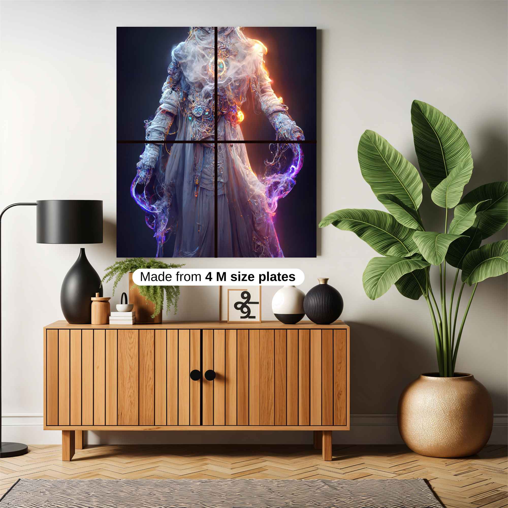 Mystic Aura Safe Wall Magnetic / M