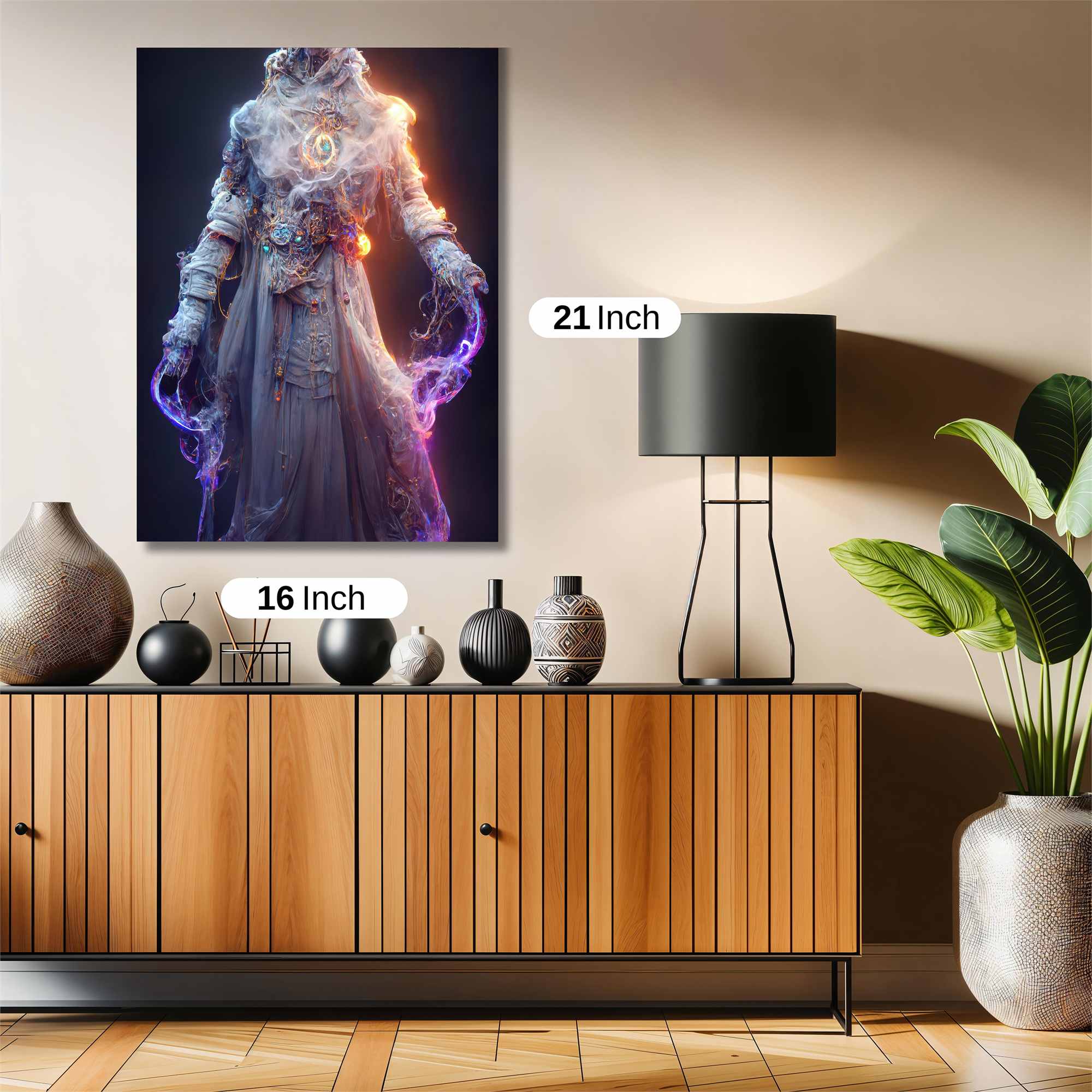 Mystic Aura Safe Wall Magnetic / M