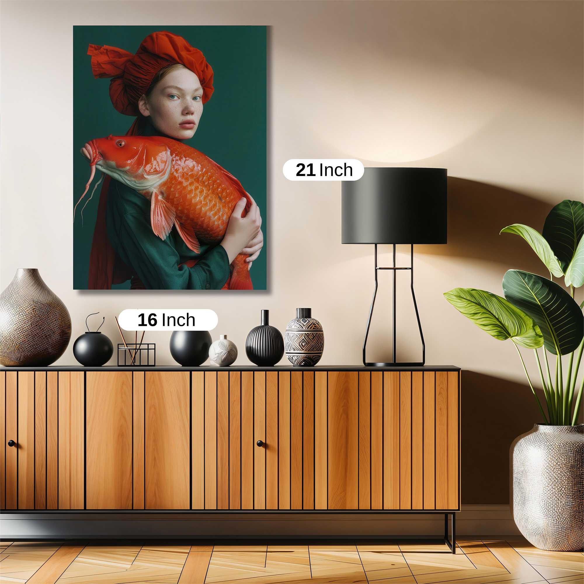 Koi Serenity Safe Wall Magnetic / M