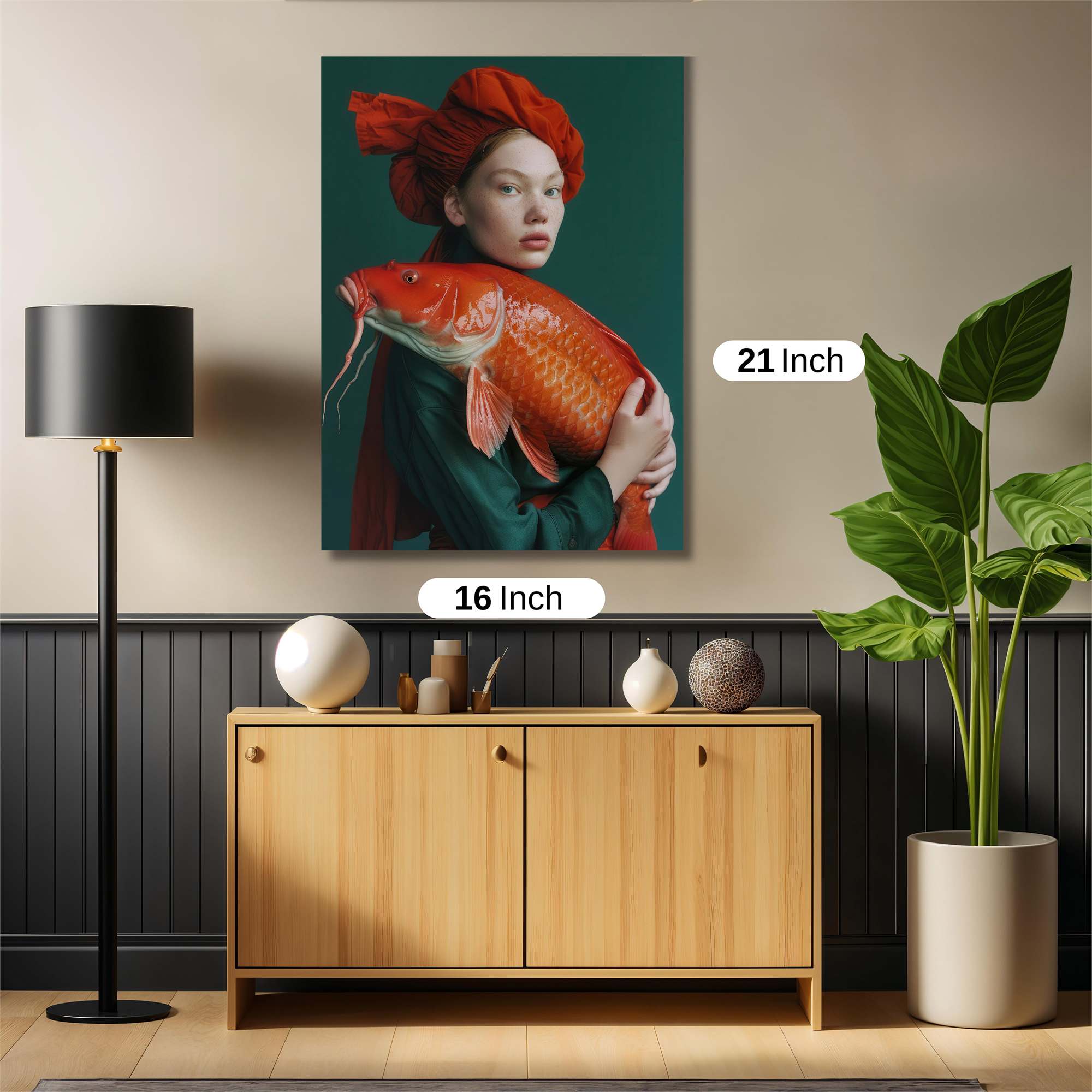 Koi Serenity Safe Wall Magnetic / M