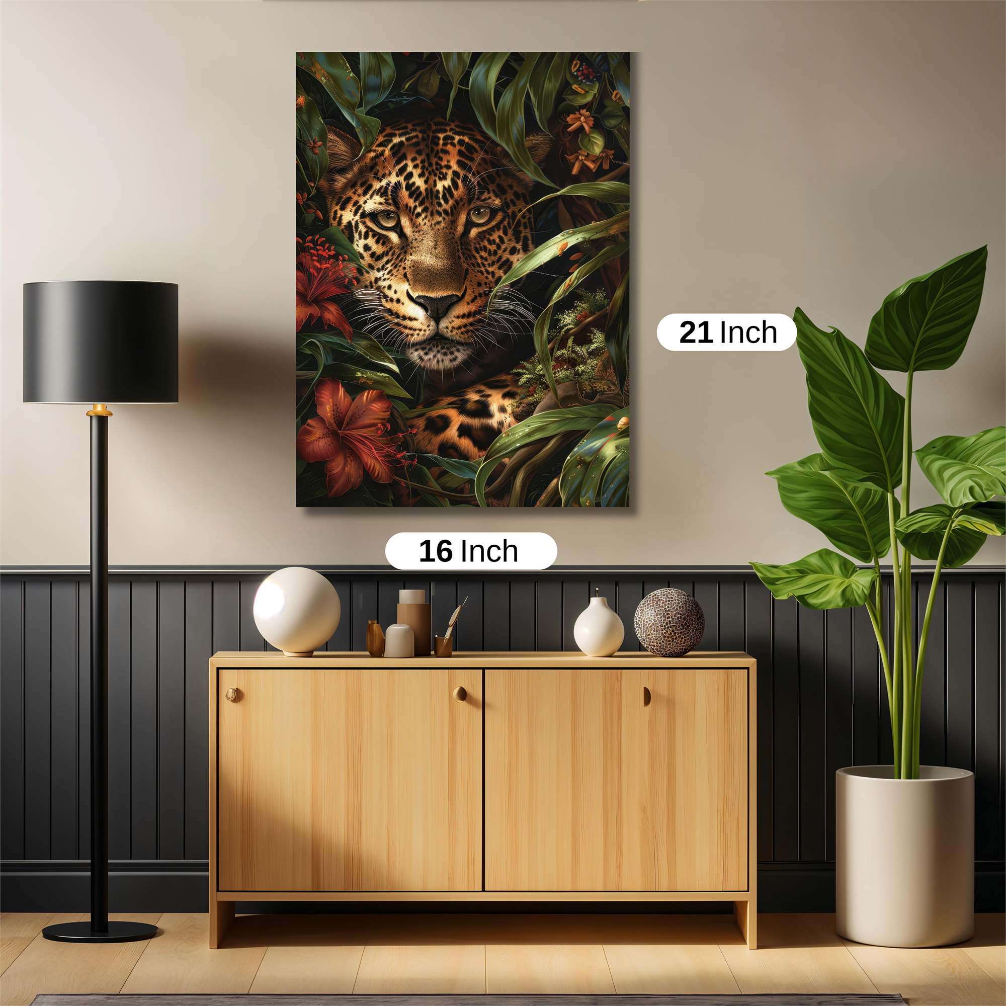 Leopard Serenity Safe Wall Magnetic / M