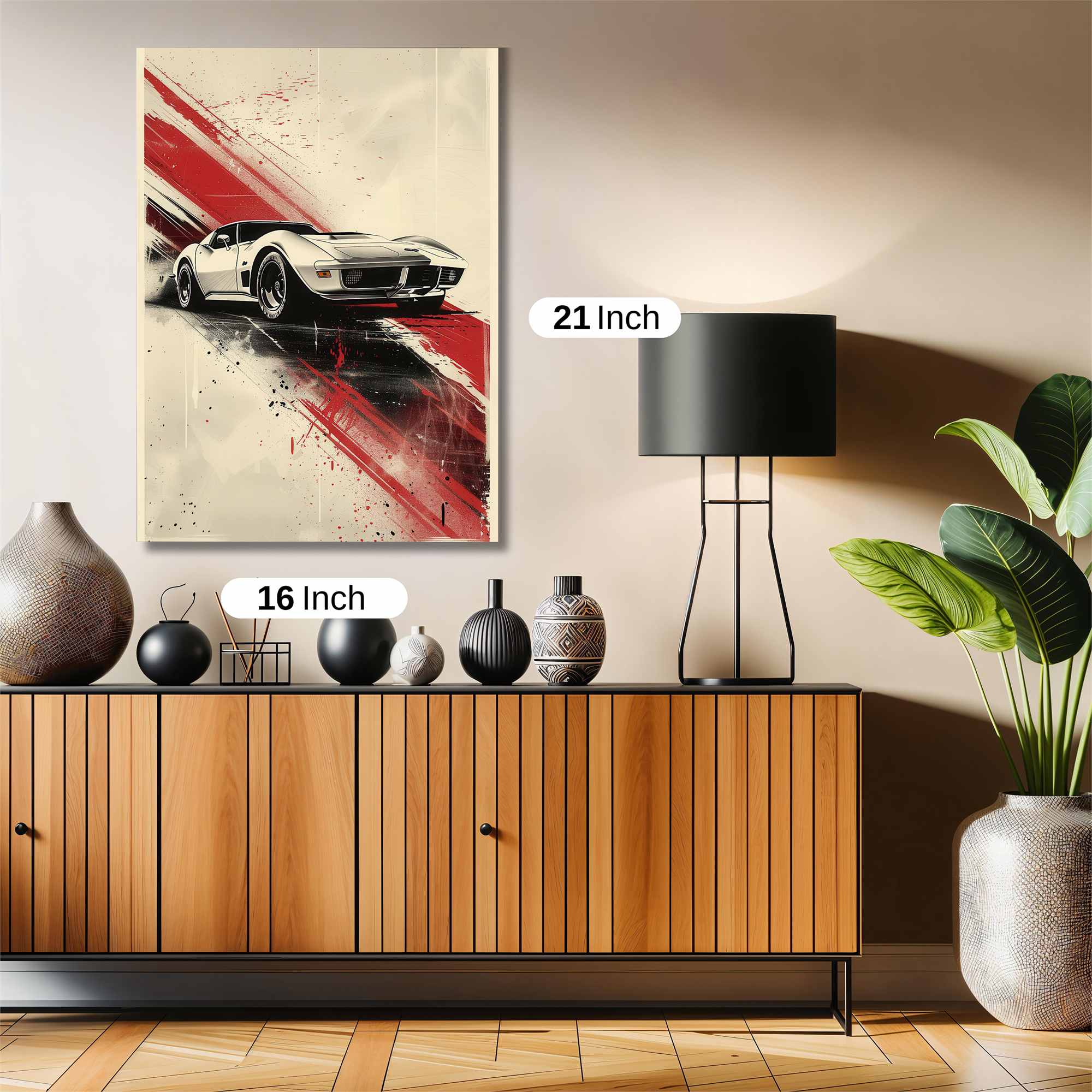 Corvette Blaze Safe Wall Magnetic / M