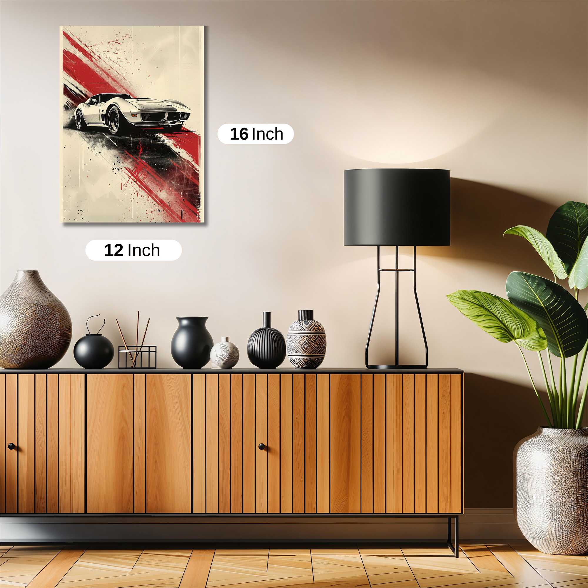 Corvette Blaze Safe Wall Magnetic / M