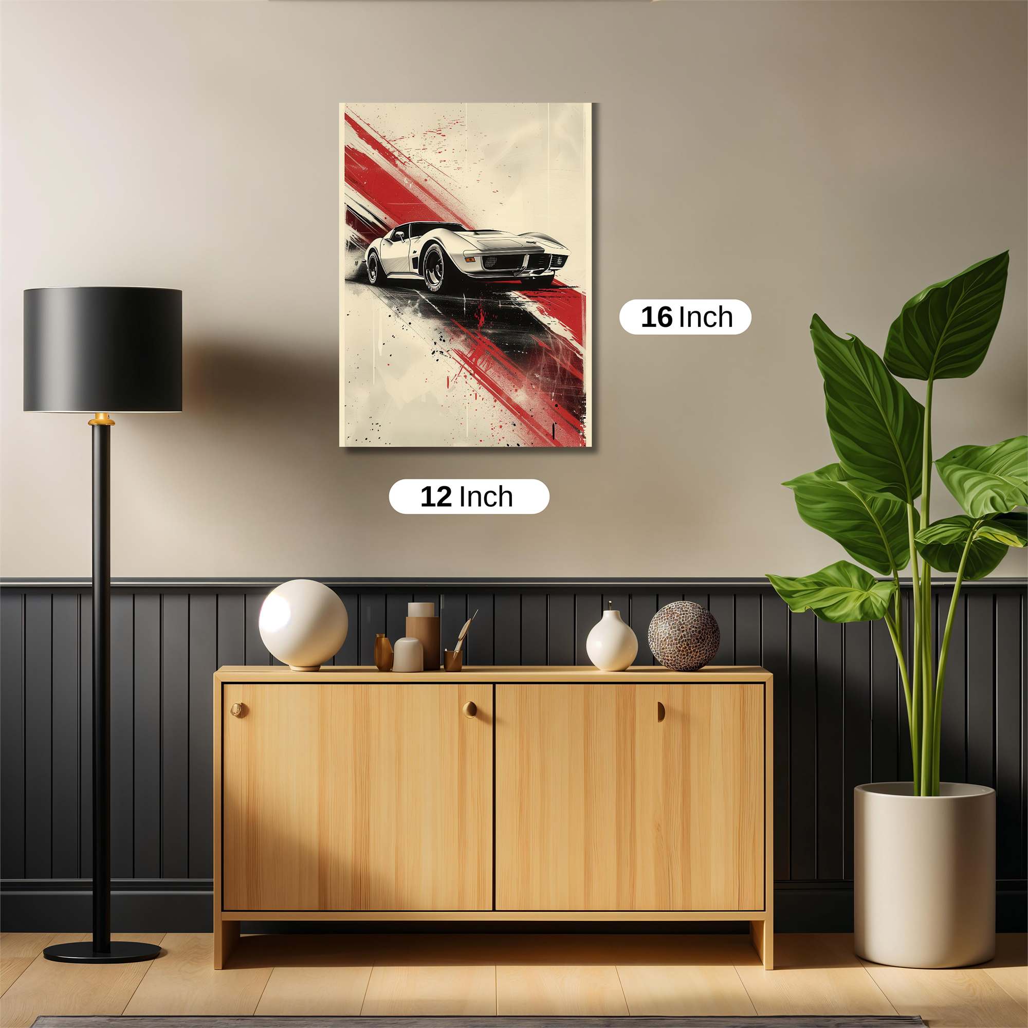 Corvette Blaze Safe Wall Magnetic / M