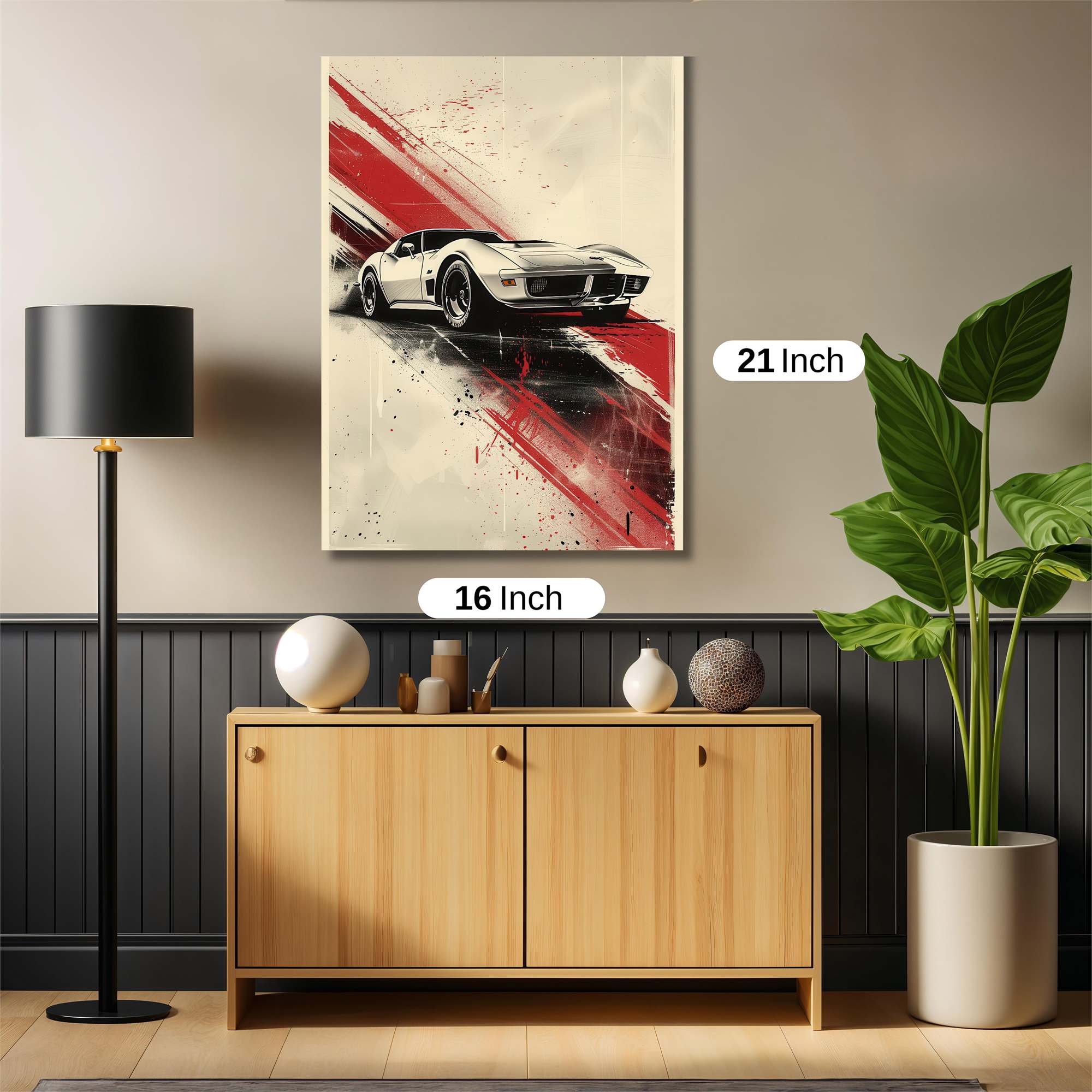 Corvette Blaze Safe Wall Magnetic / M