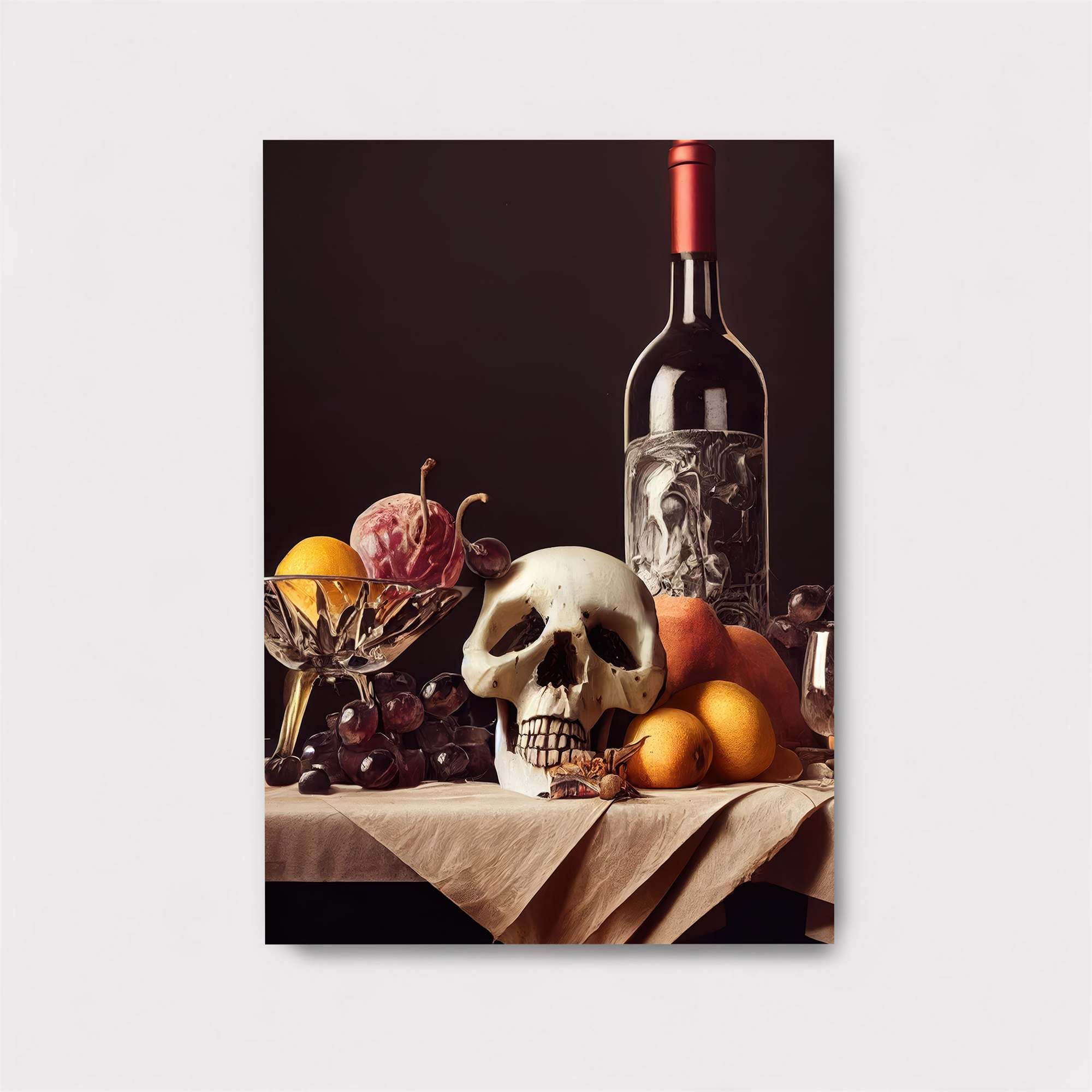 Skull Macabre Safe Wall Magnetic / M