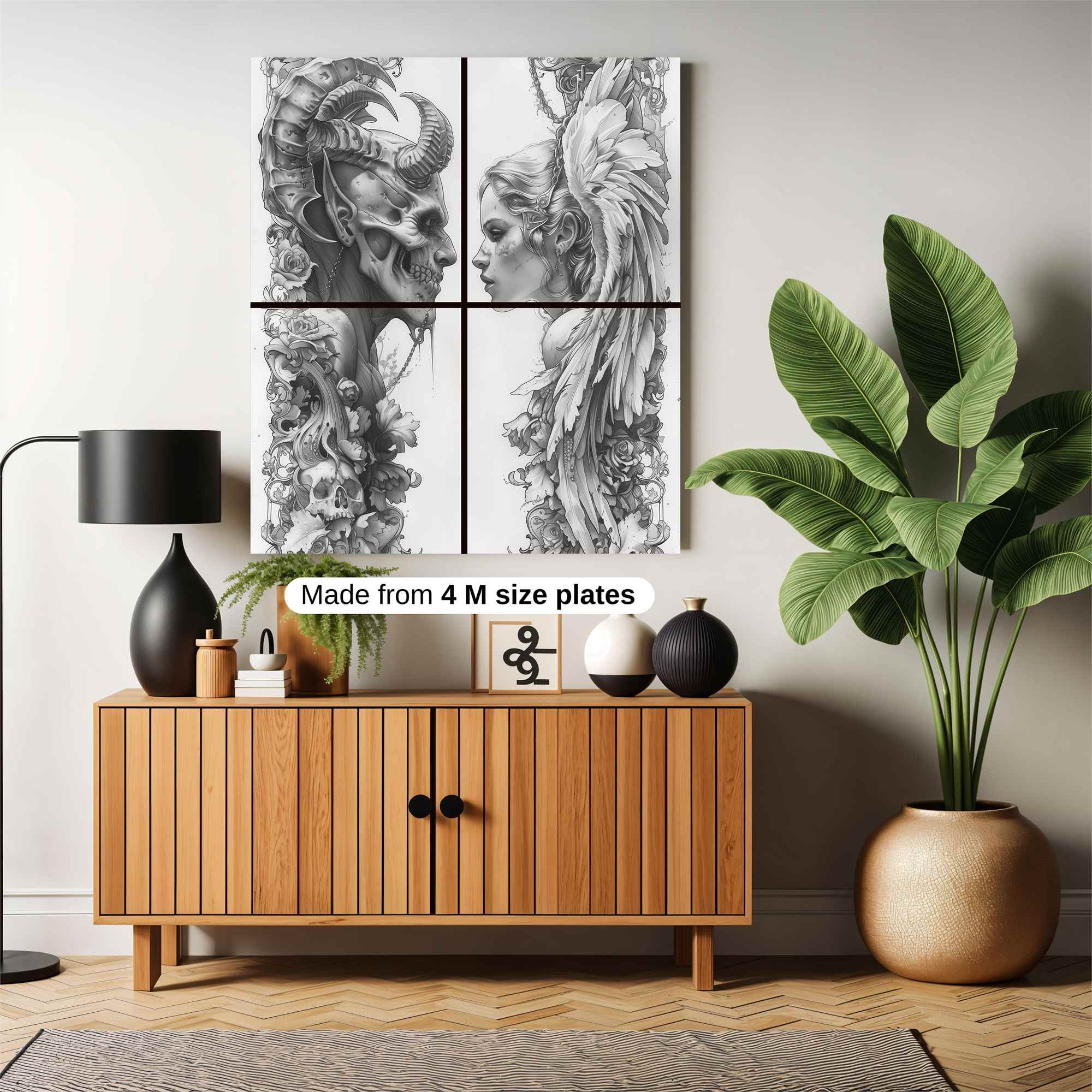 Devilish Serenity Safe Wall Magnetic / M