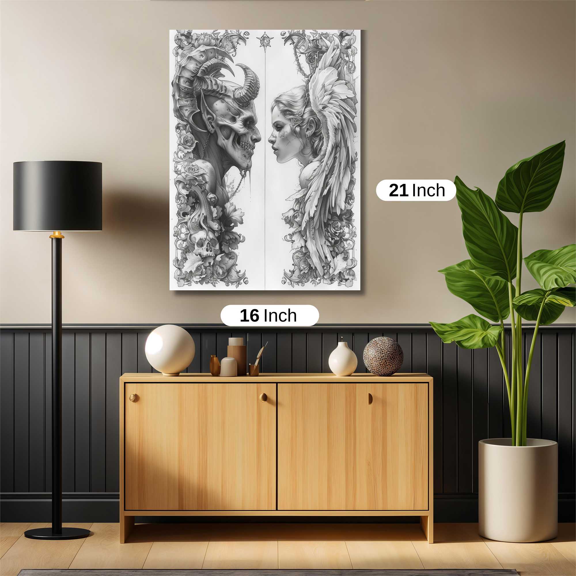 Devilish Serenity Safe Wall Magnetic / M