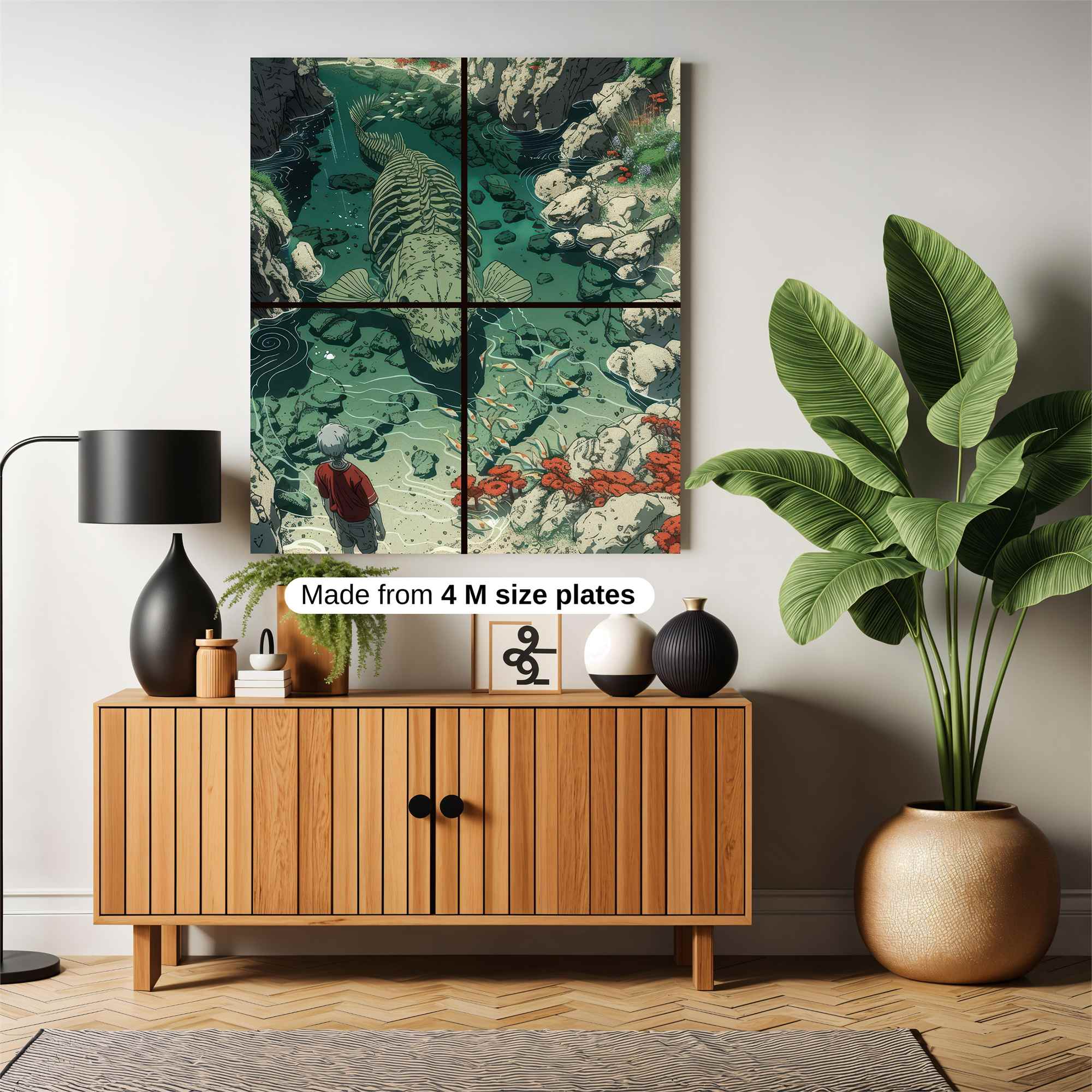 Dunkleosteus Dream Safe Wall Magnetic / M