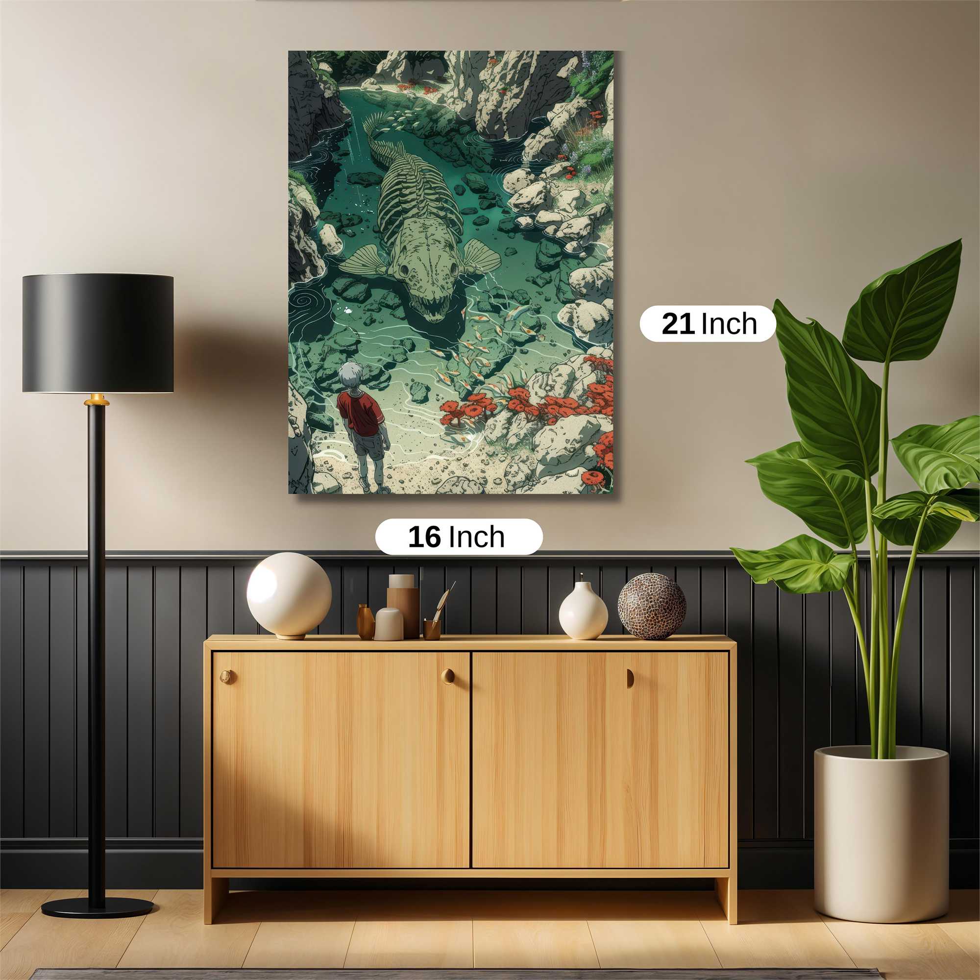 Dunkleosteus Dream Safe Wall Magnetic / M