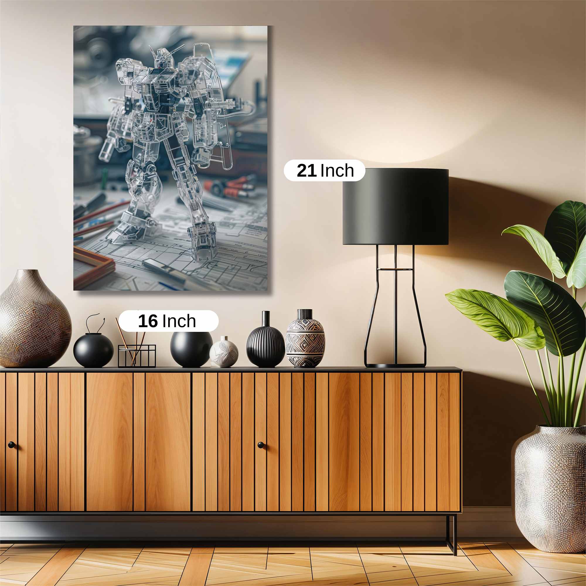 Gundam Ethereal Safe Wall Magnetic / M