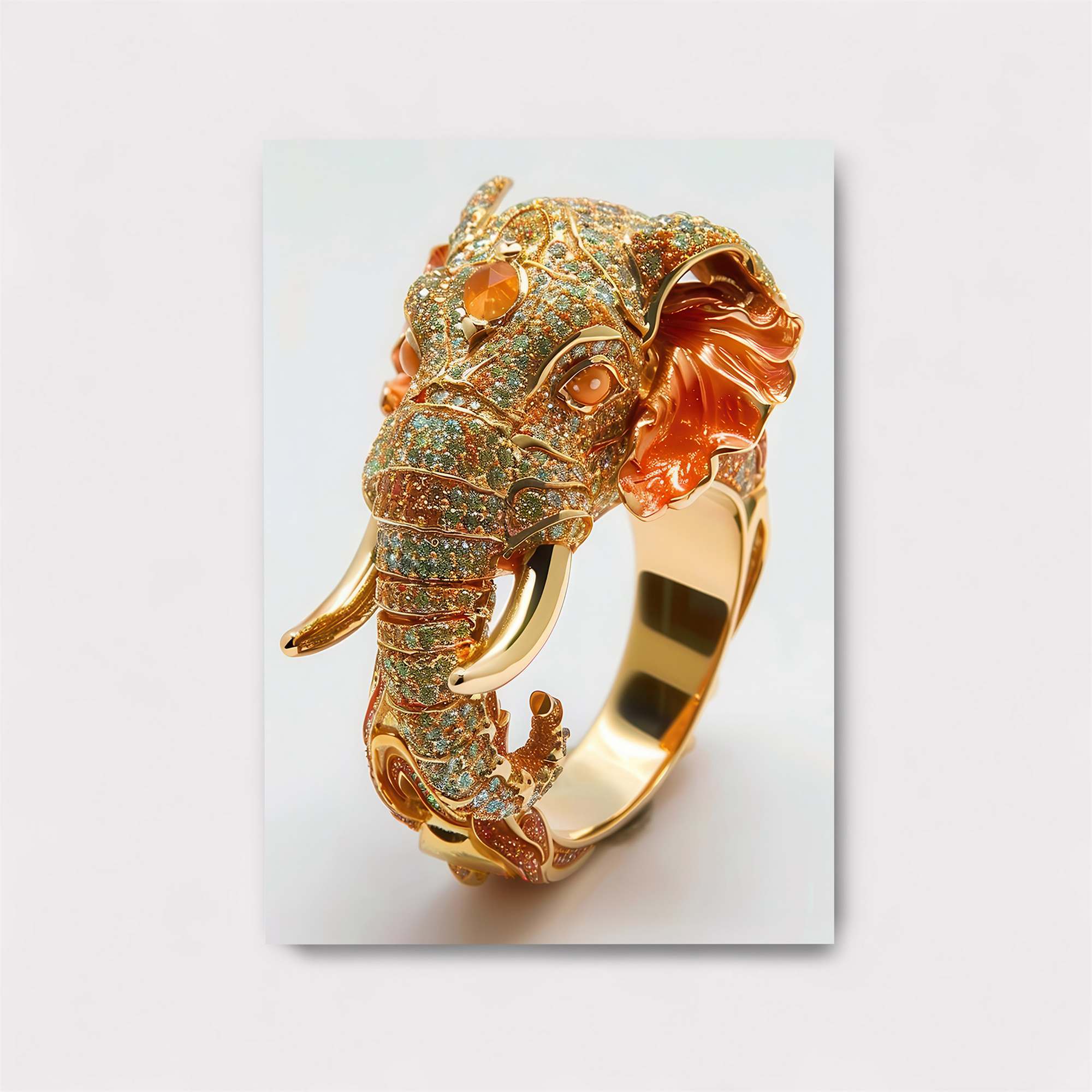 Elephant Opulence Safe Wall Magnetic / M