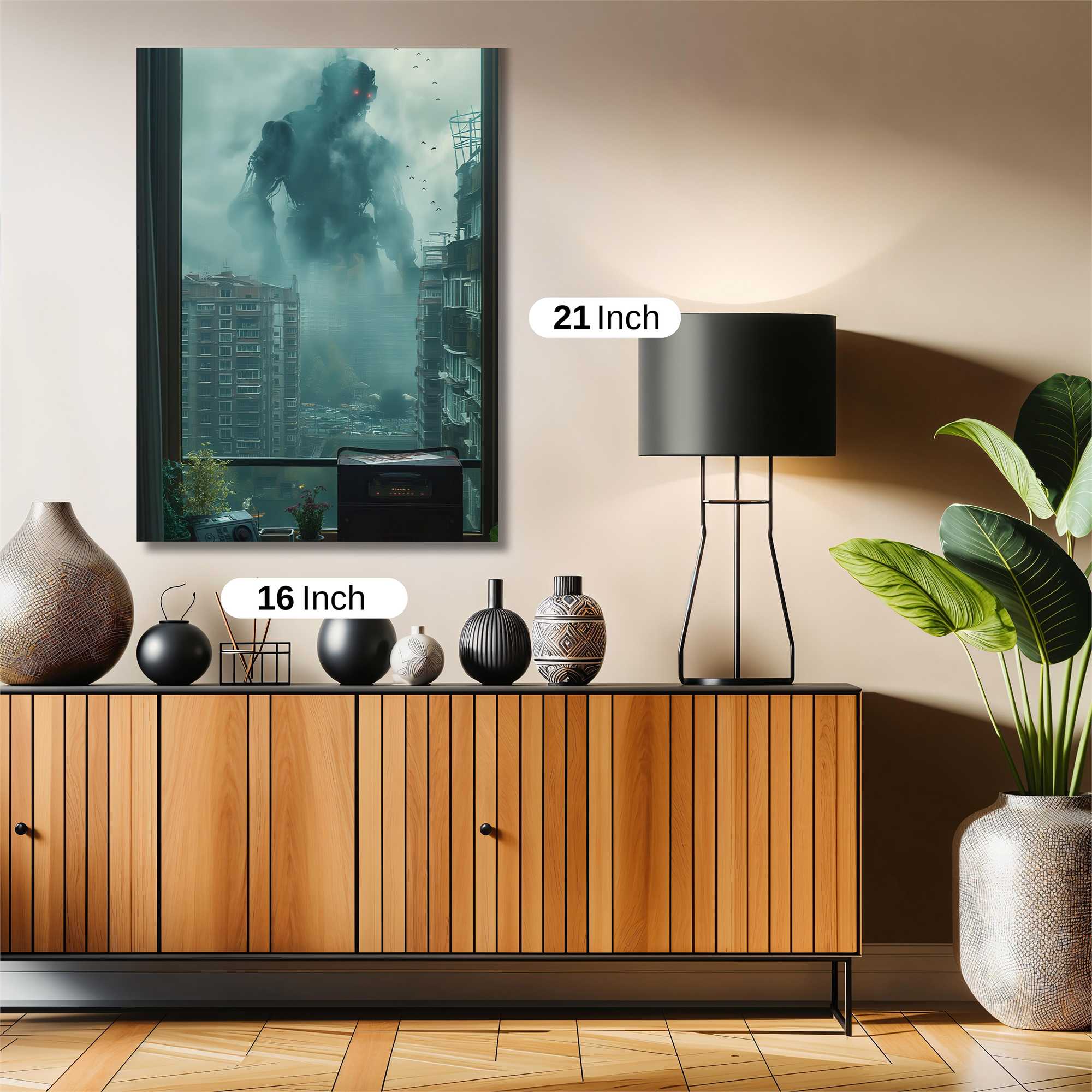 Godzilla Gloom Safe Wall Magnetic / M