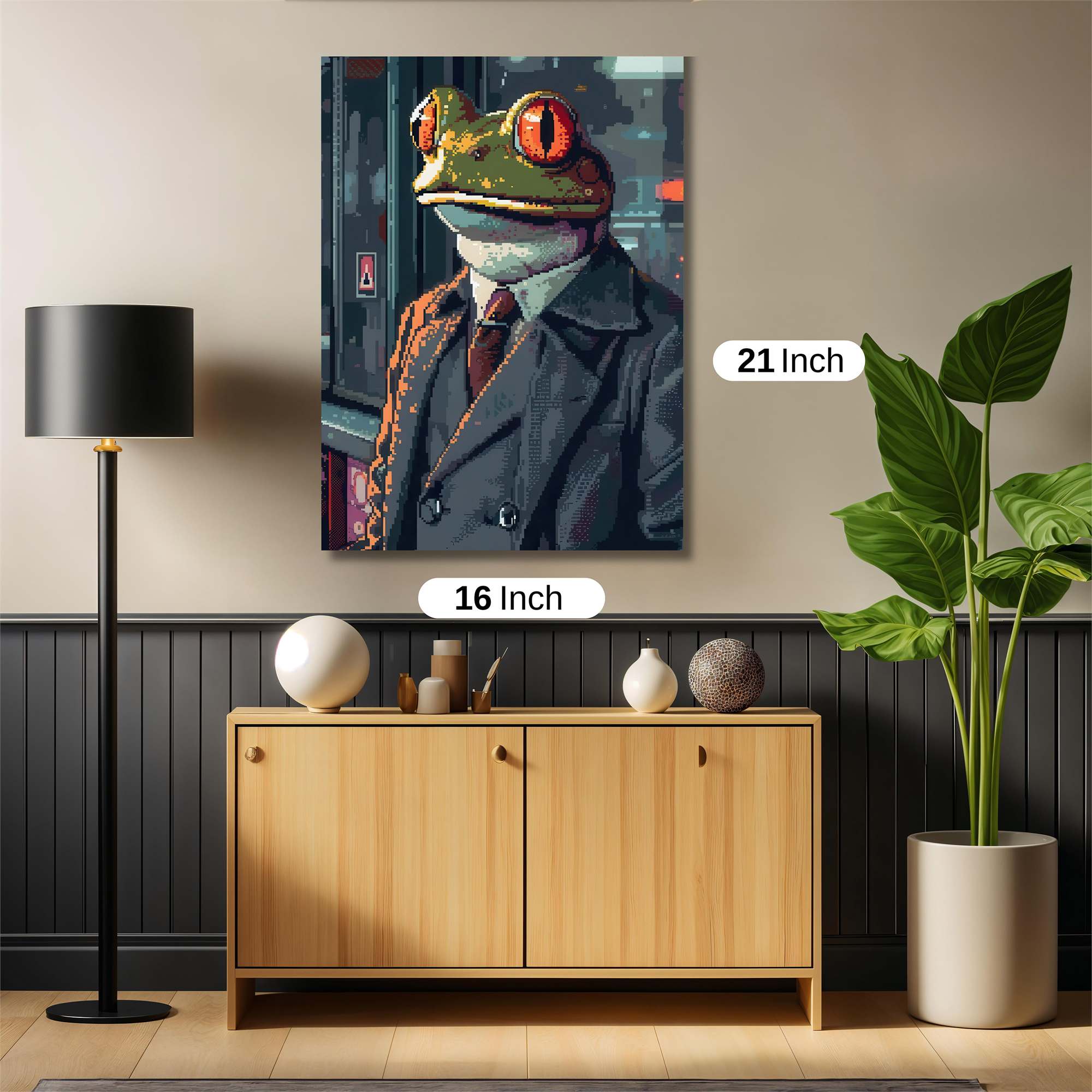Frog Detective Safe Wall Magnetic / M