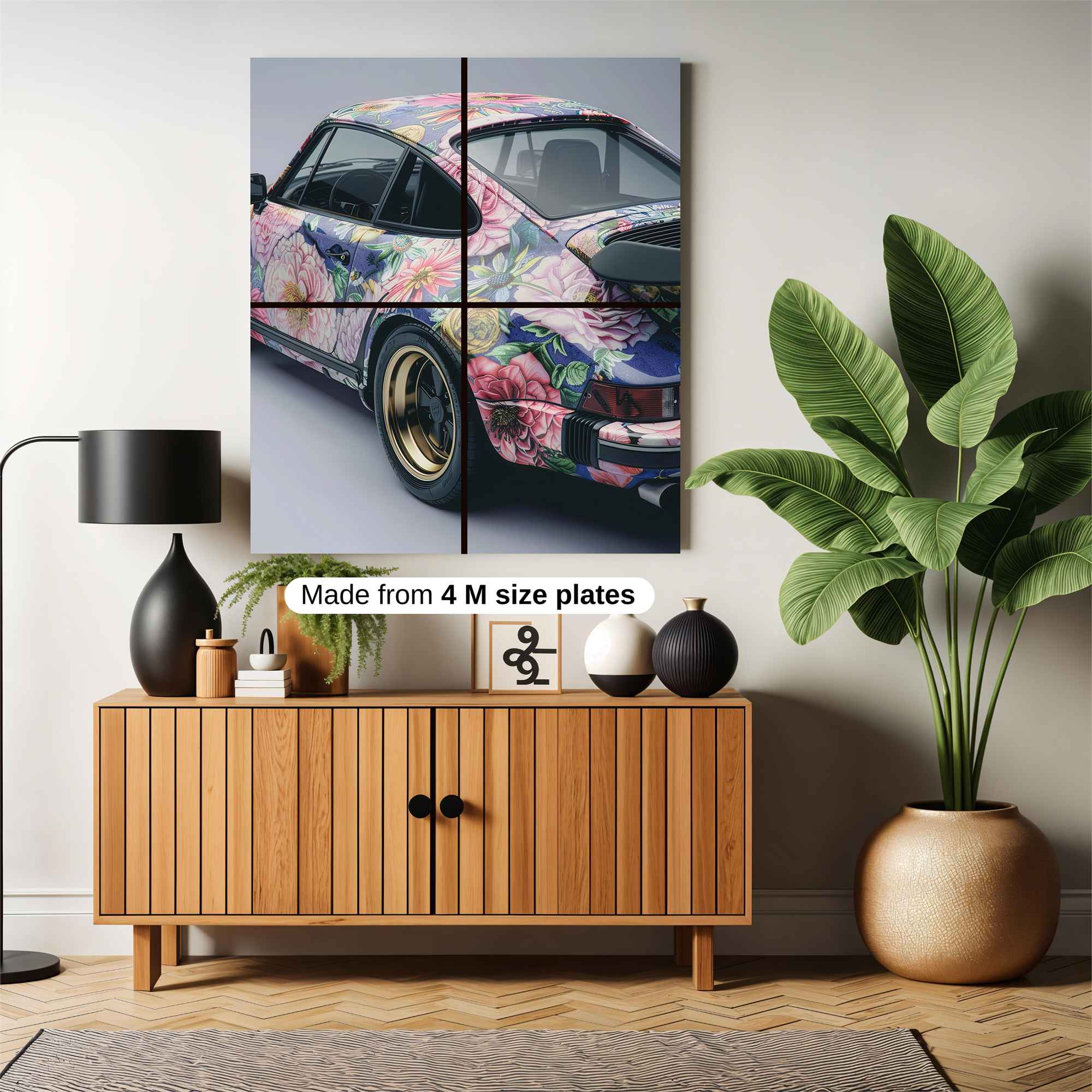 Porsche Whimsical Safe Wall Magnetic / M
