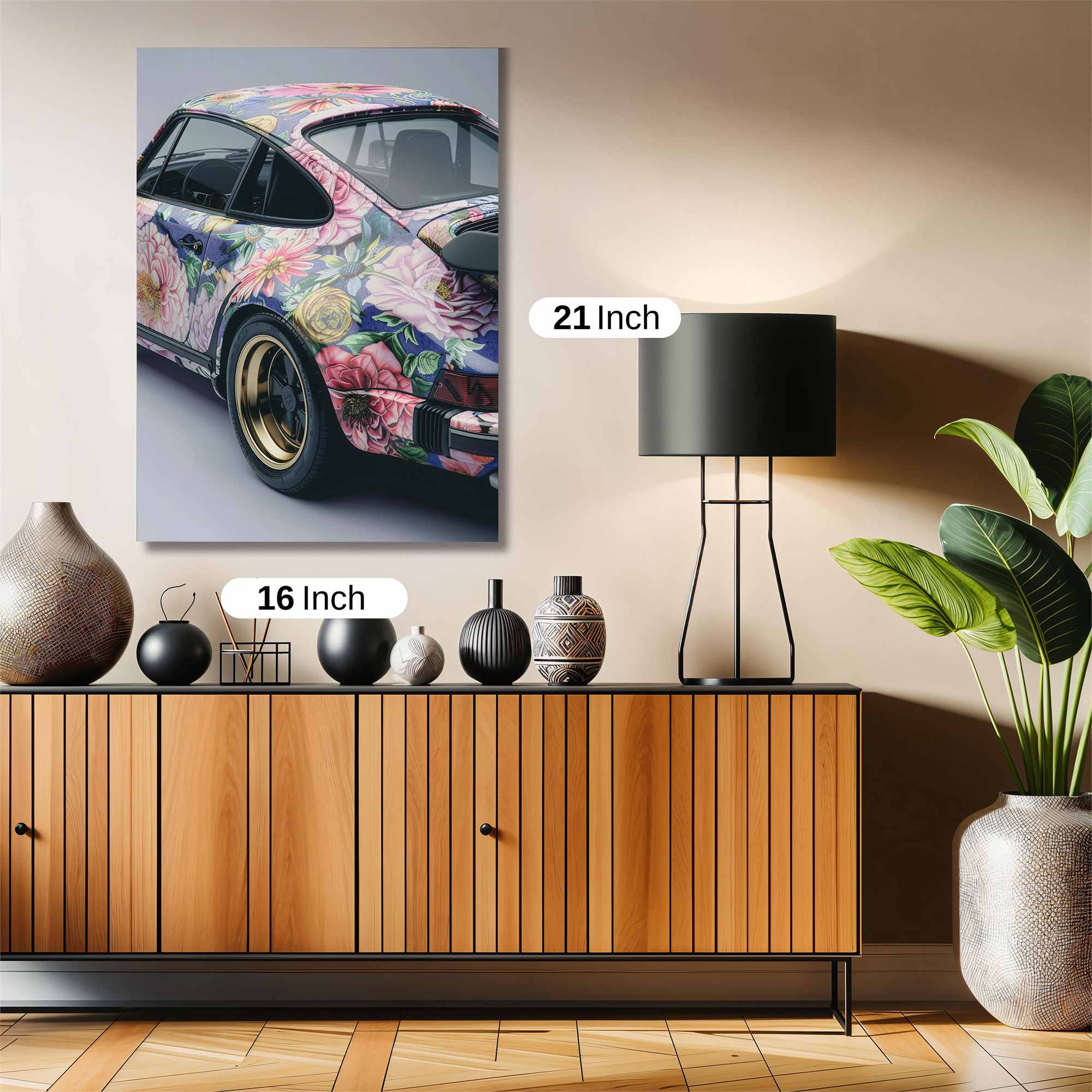 Porsche Whimsical Safe Wall Magnetic / M