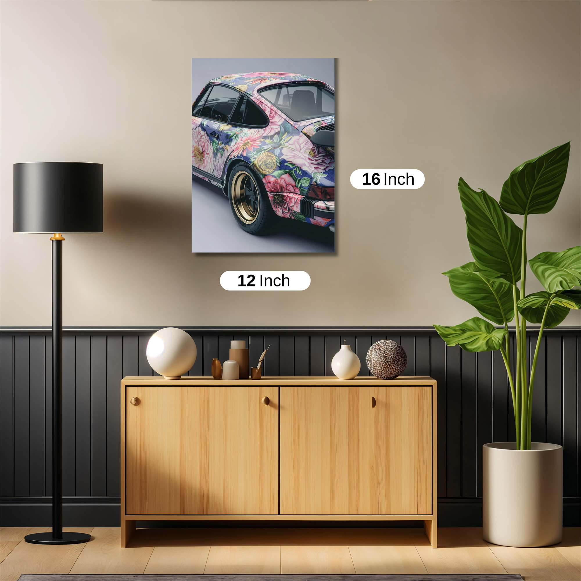 Porsche Whimsical Safe Wall Magnetic / M