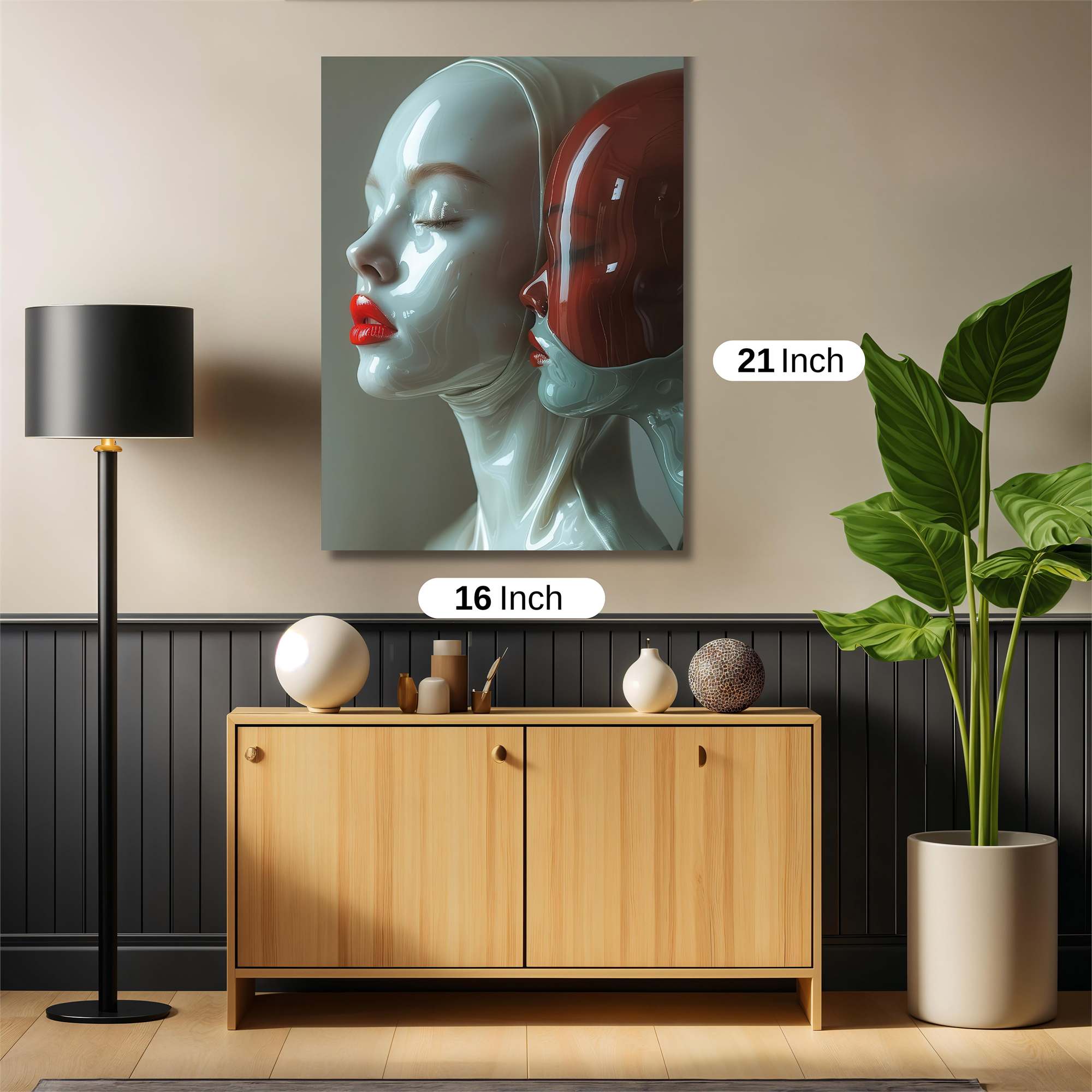 Ceramic Serenity Safe Wall Magnetic / M