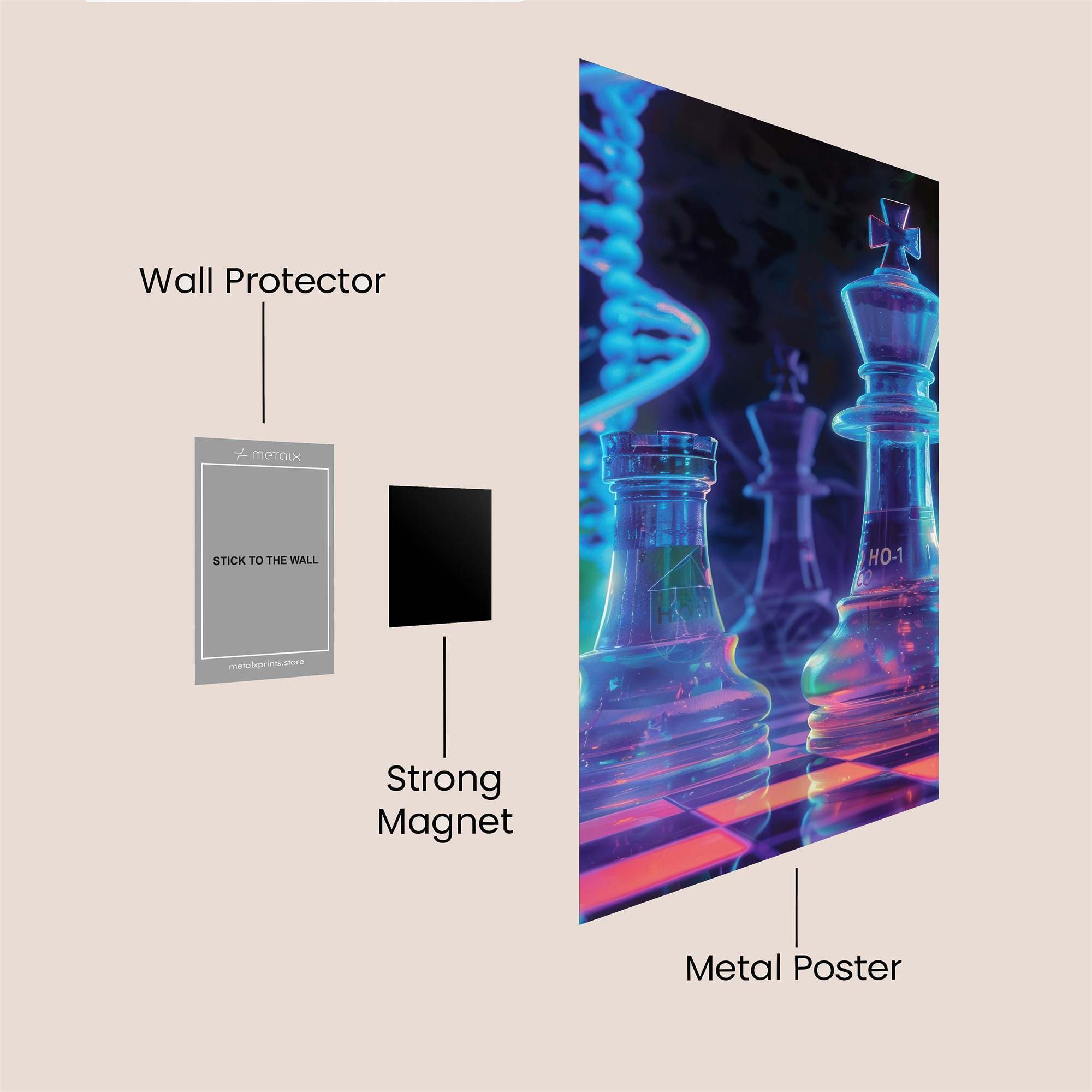 Gene King Safe Wall Magnetic / M