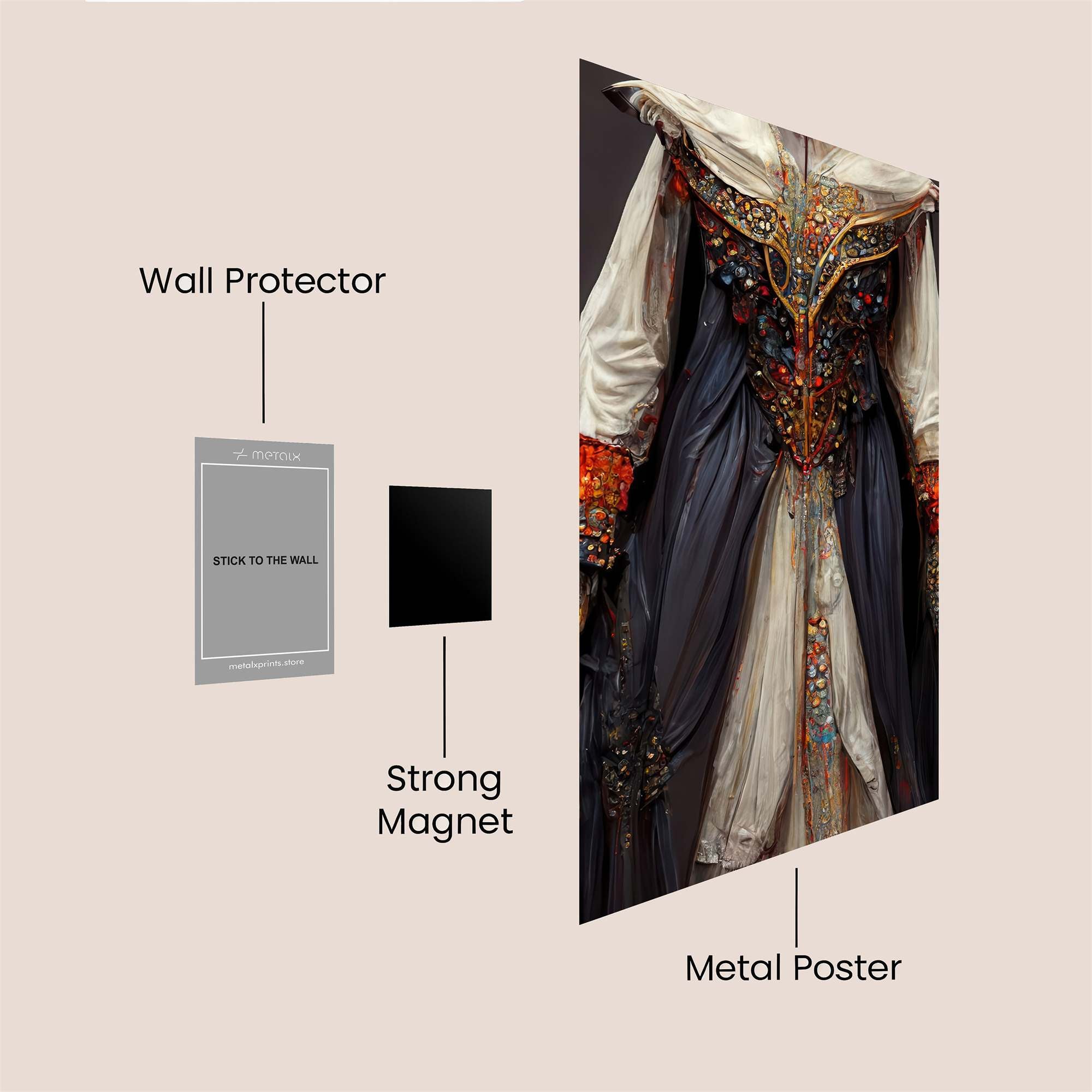 Witch Enigma Safe Wall Magnetic / M