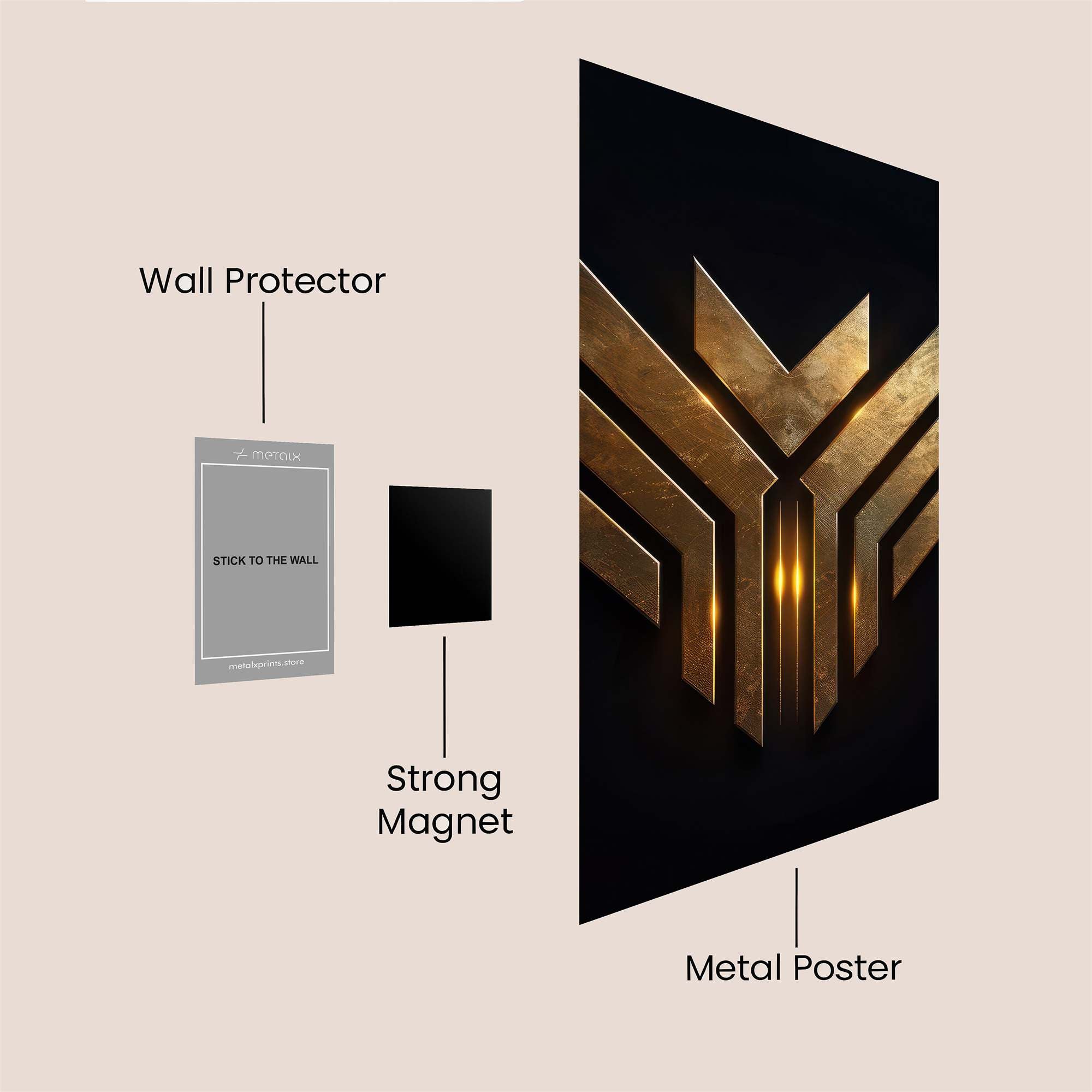 Valor Radiant Safe Wall Magnetic / M