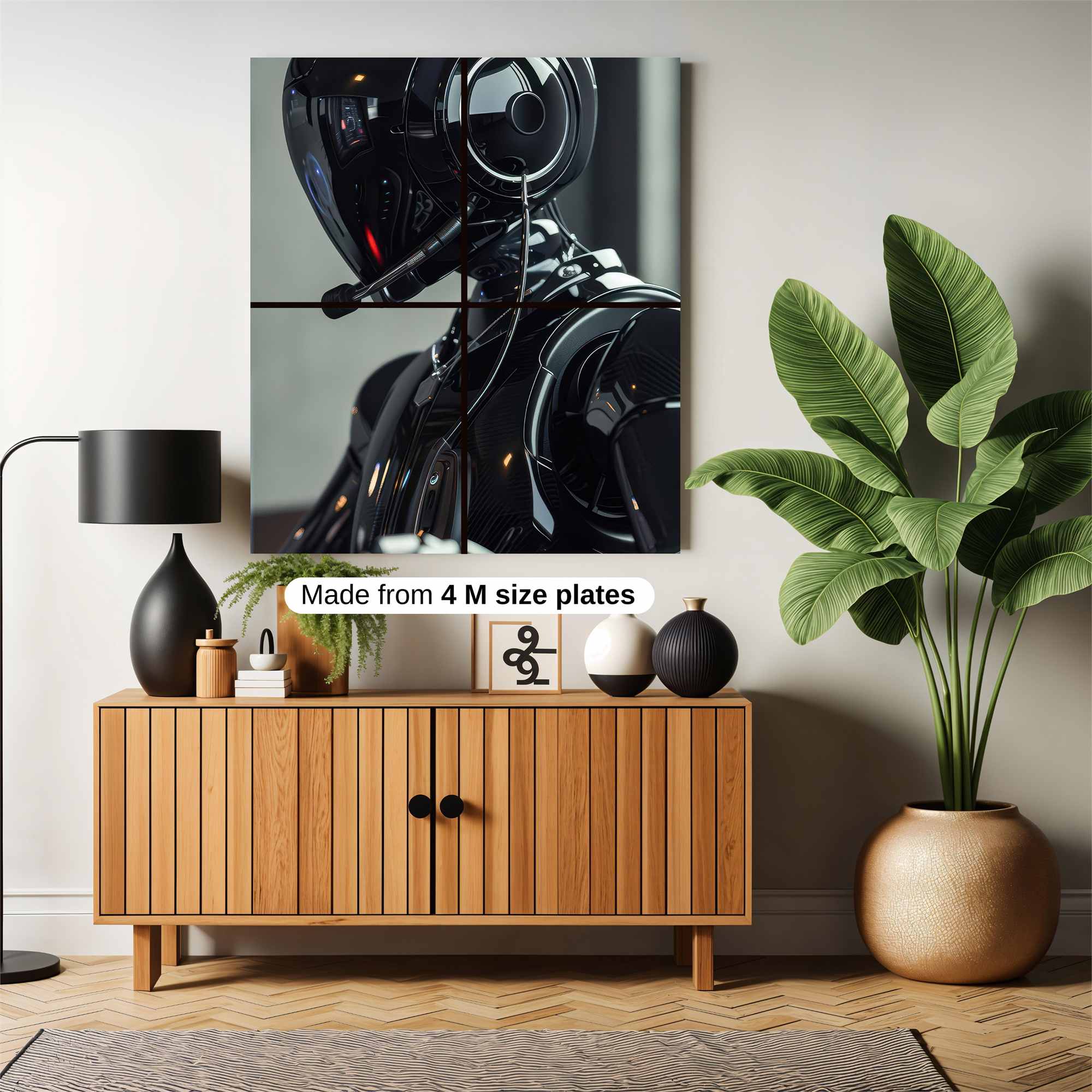 Robot Enigma Safe Wall Magnetic / M