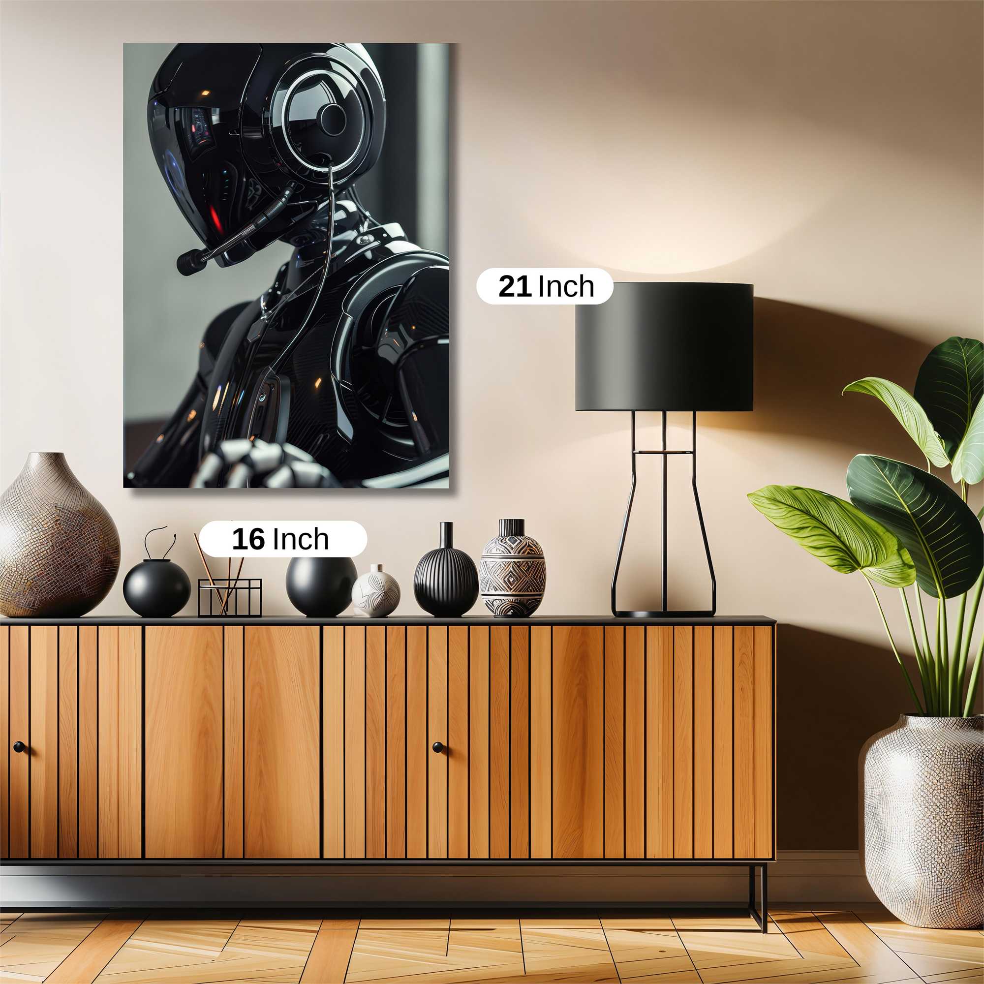 Robot Enigma Safe Wall Magnetic / M