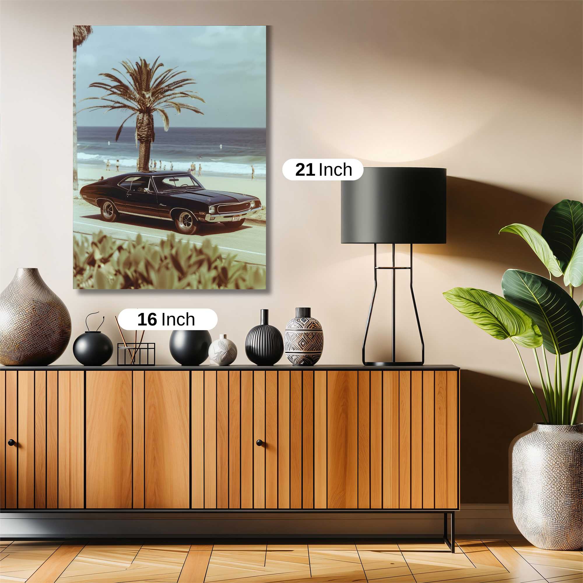 Beach Cruiser Safe Wall Magnetic / M