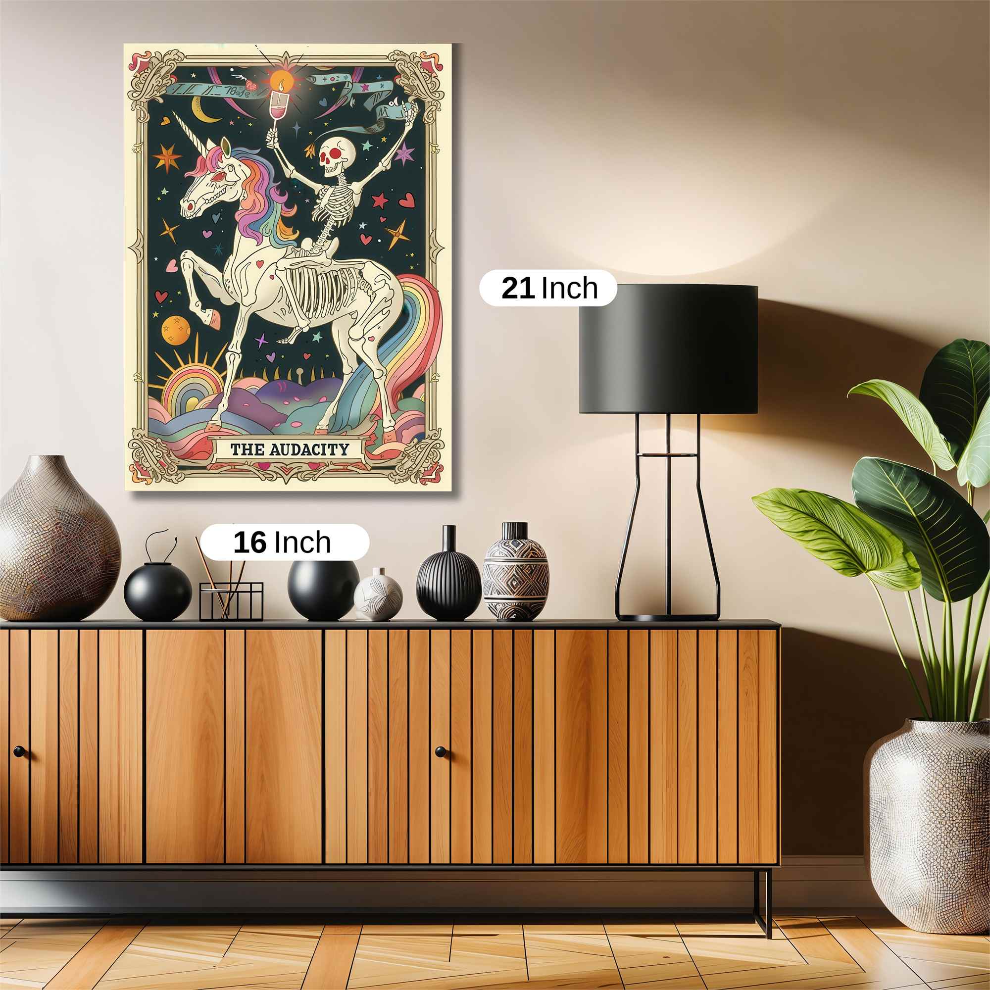 Skeleton Whimsy Safe Wall Magnetic / M