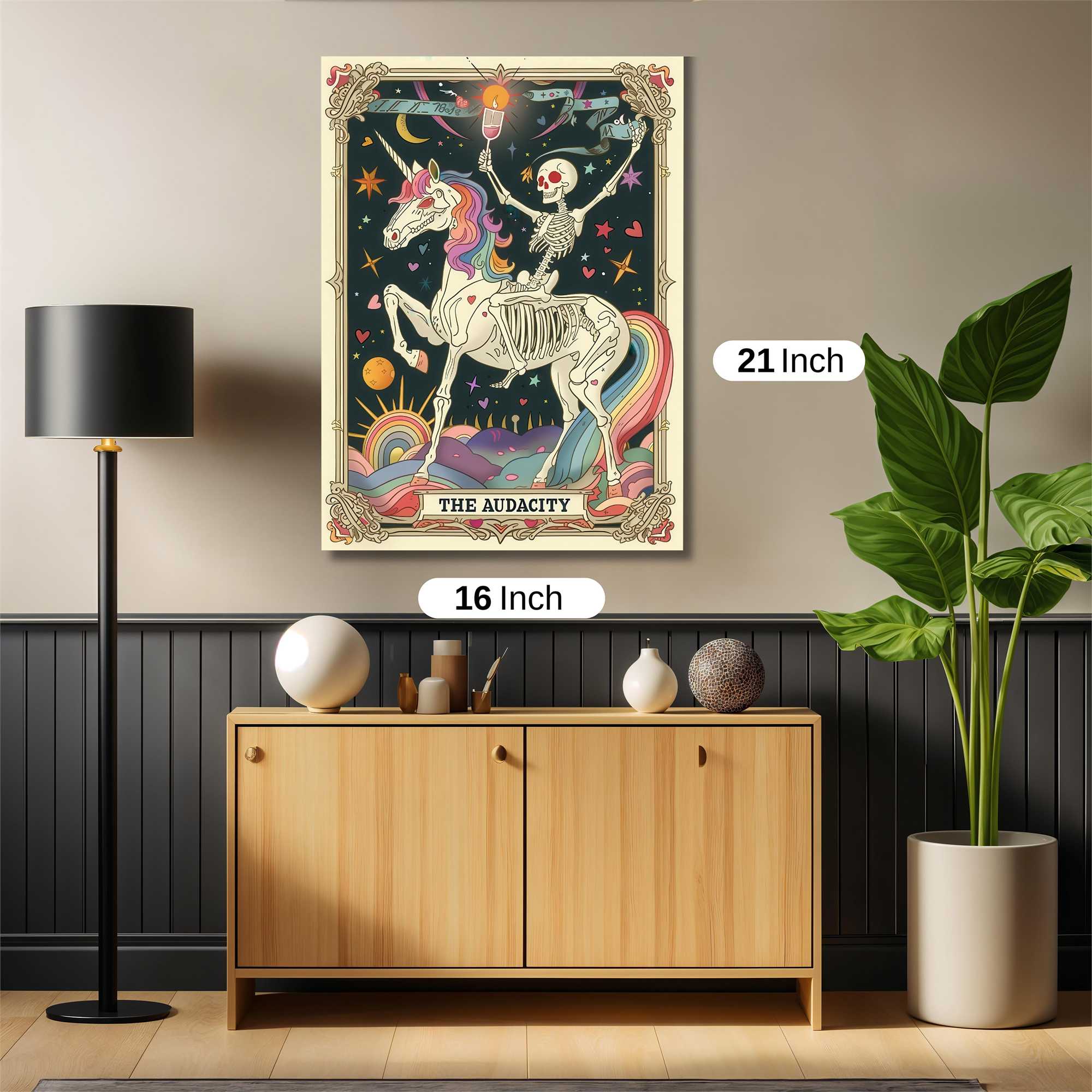 Skeleton Whimsy Safe Wall Magnetic / M
