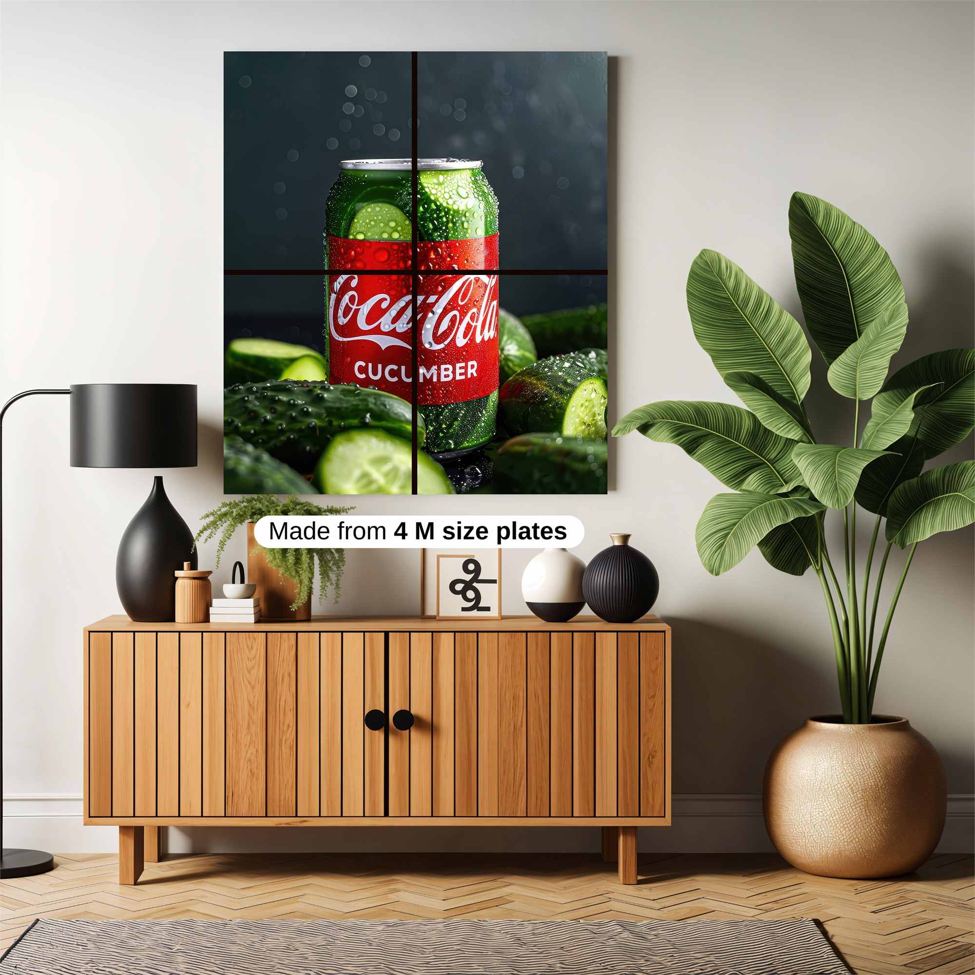 Coke Crisp Safe Wall Magnetic / M