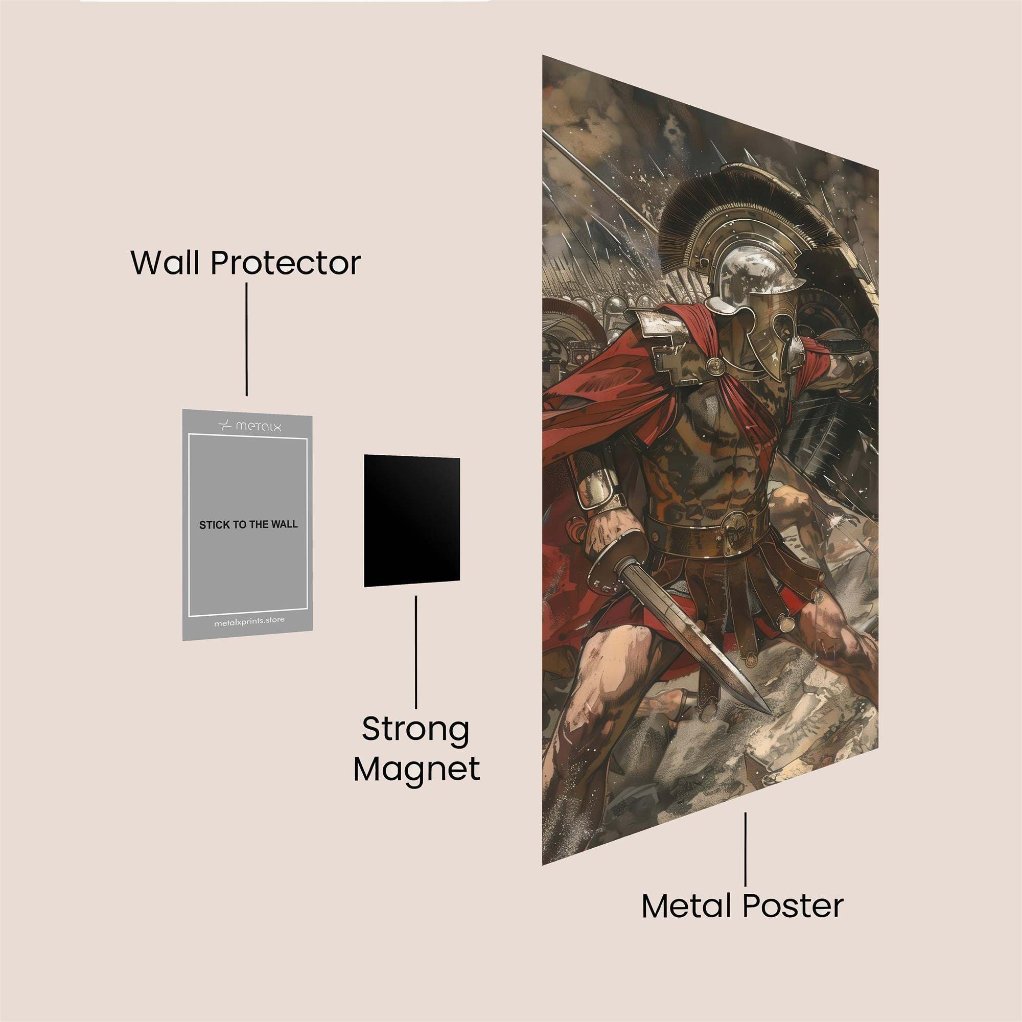 Spartan Valor Safe Wall Magnetic / M