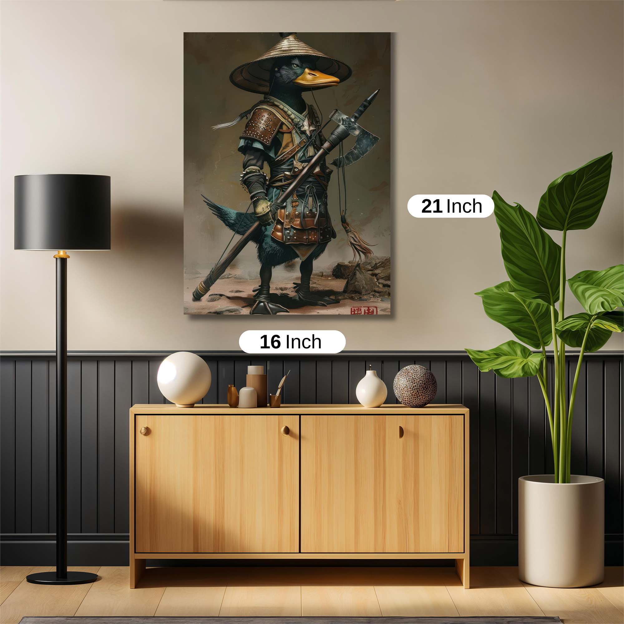 Samurai Serenity Safe Wall Magnetic / M