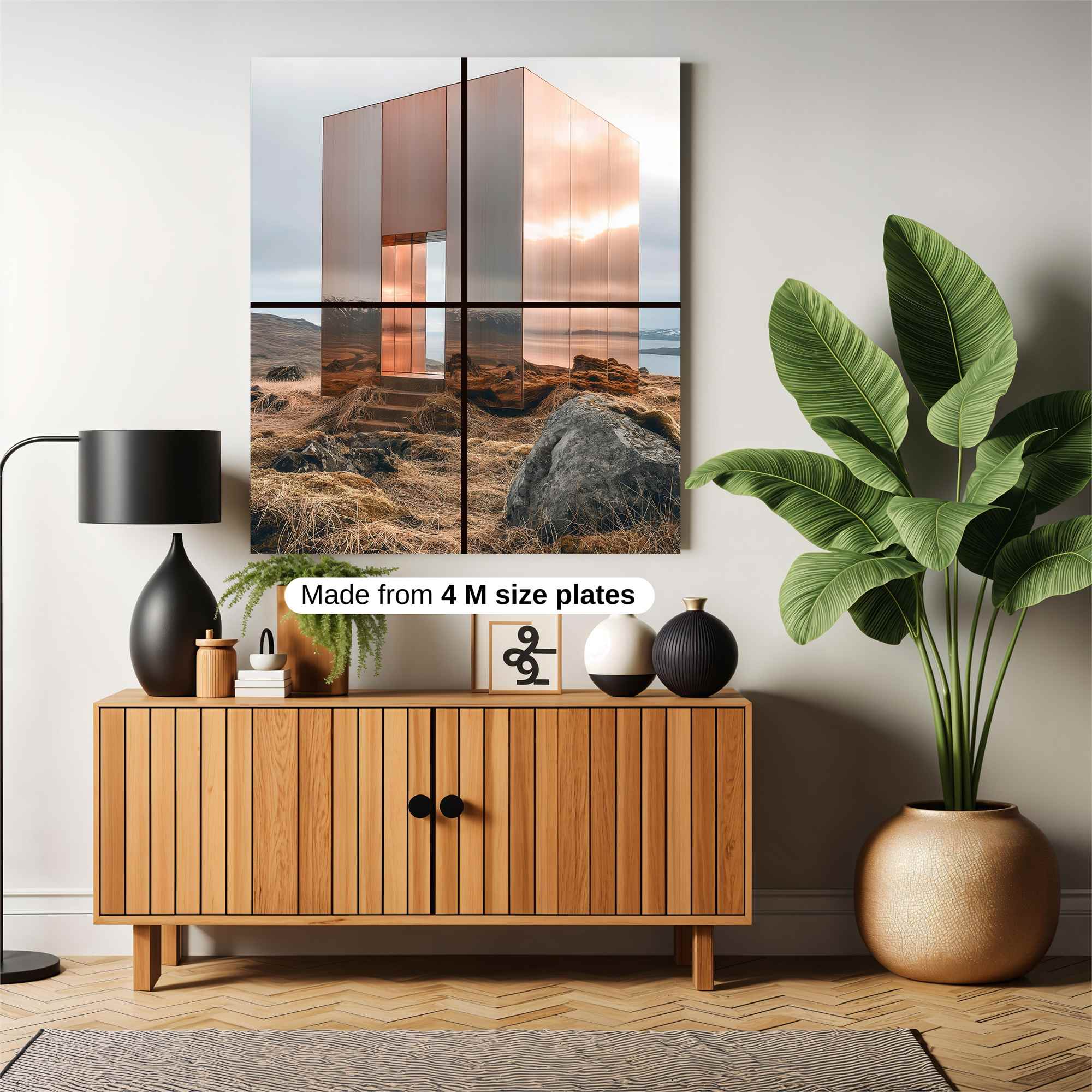 Mirror Serenity Safe Wall Magnetic / M