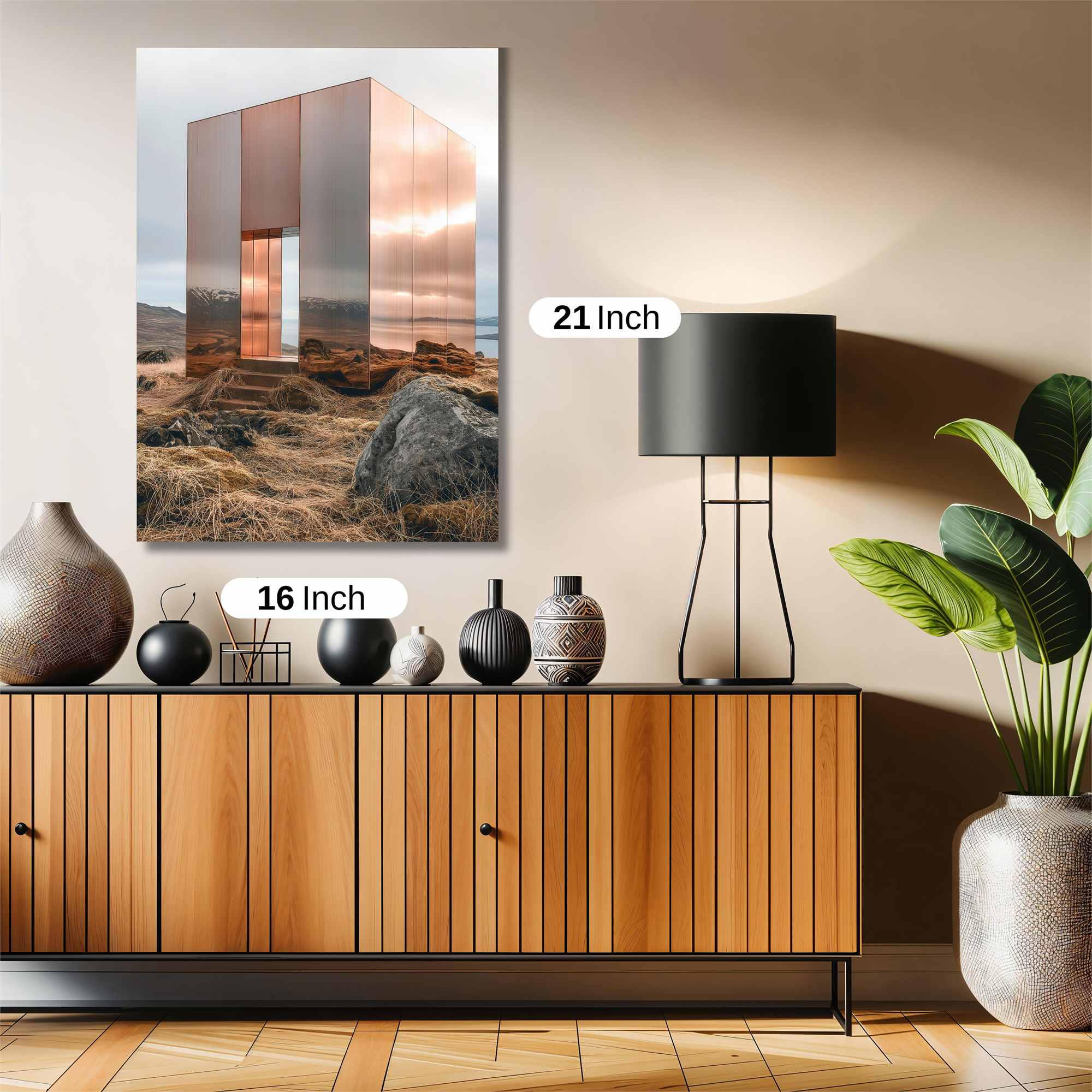 Mirror Serenity Safe Wall Magnetic / M