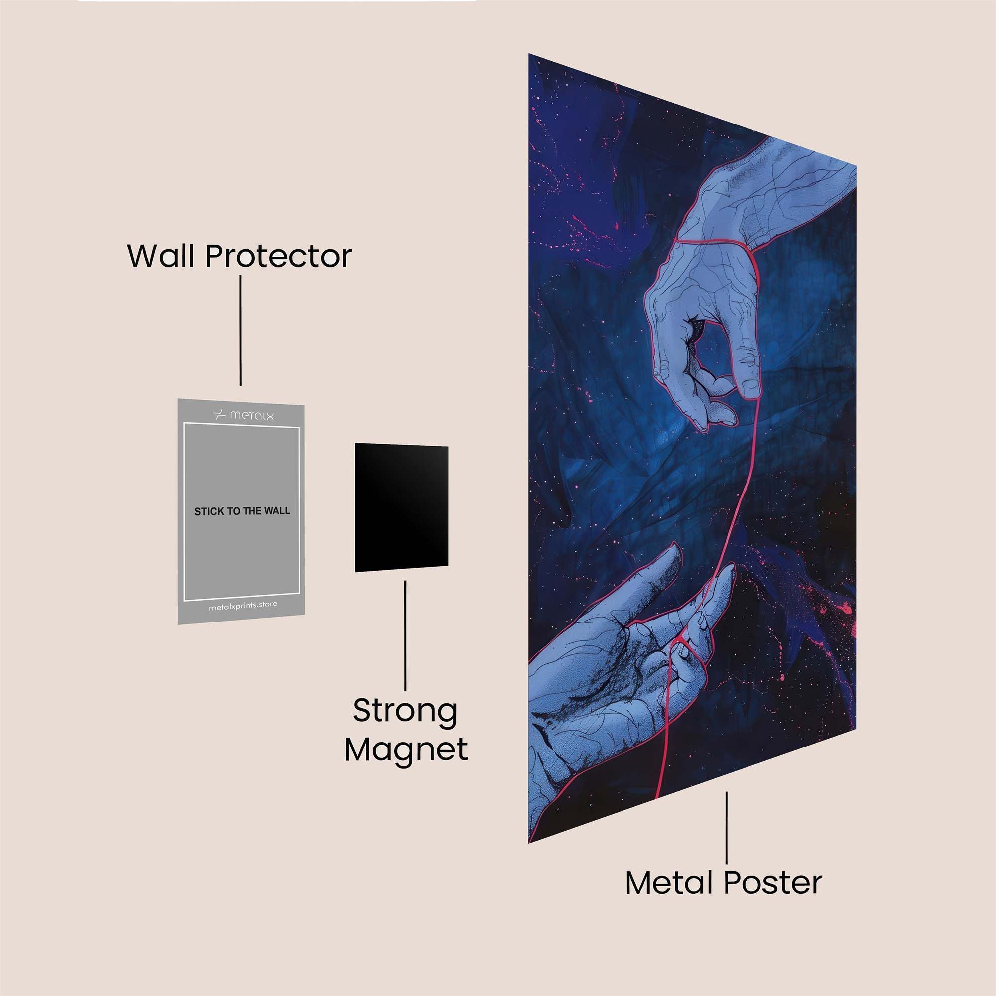 Connection Intense Safe Wall Magnetic / M