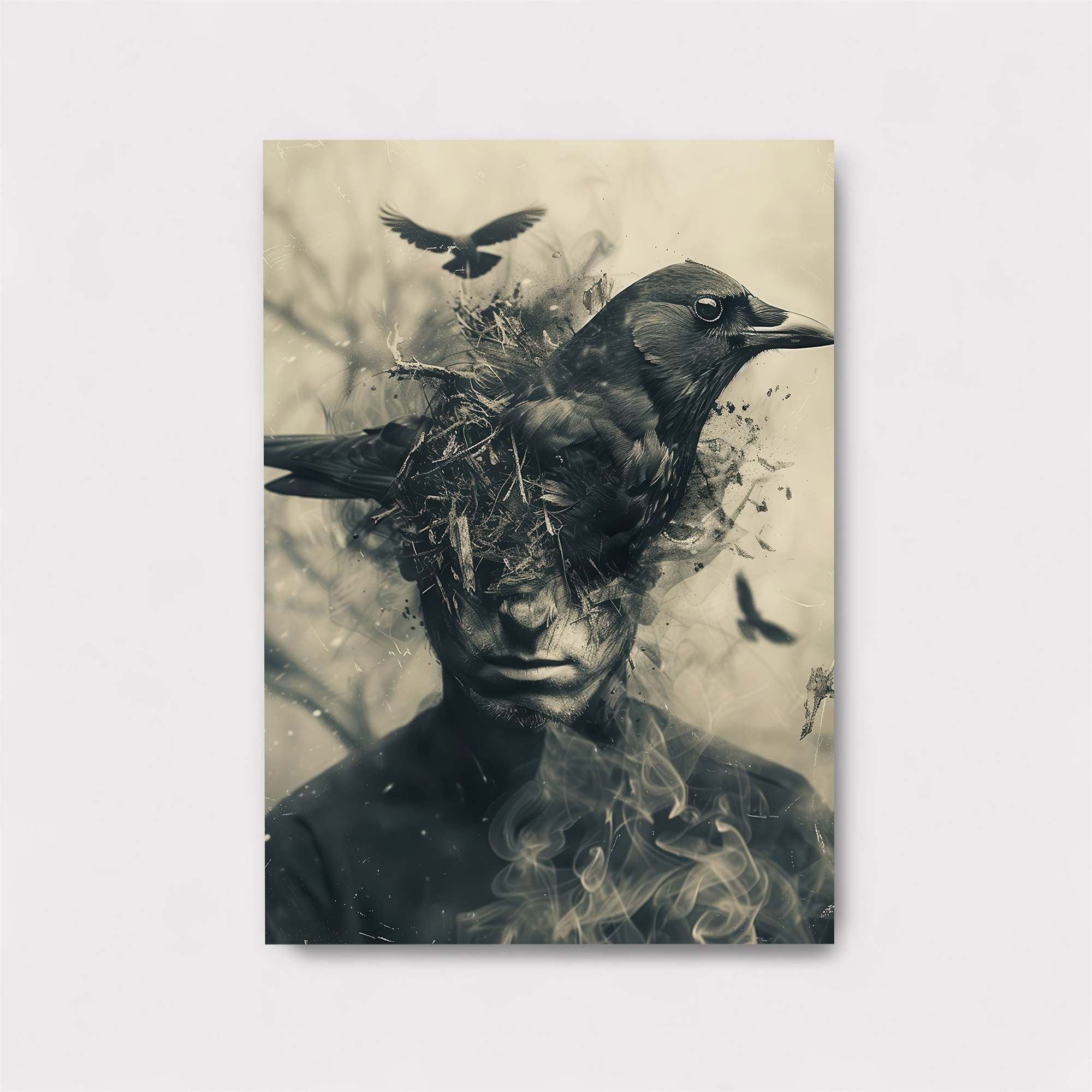 Raven Melancholy Safe Wall Magnetic / M