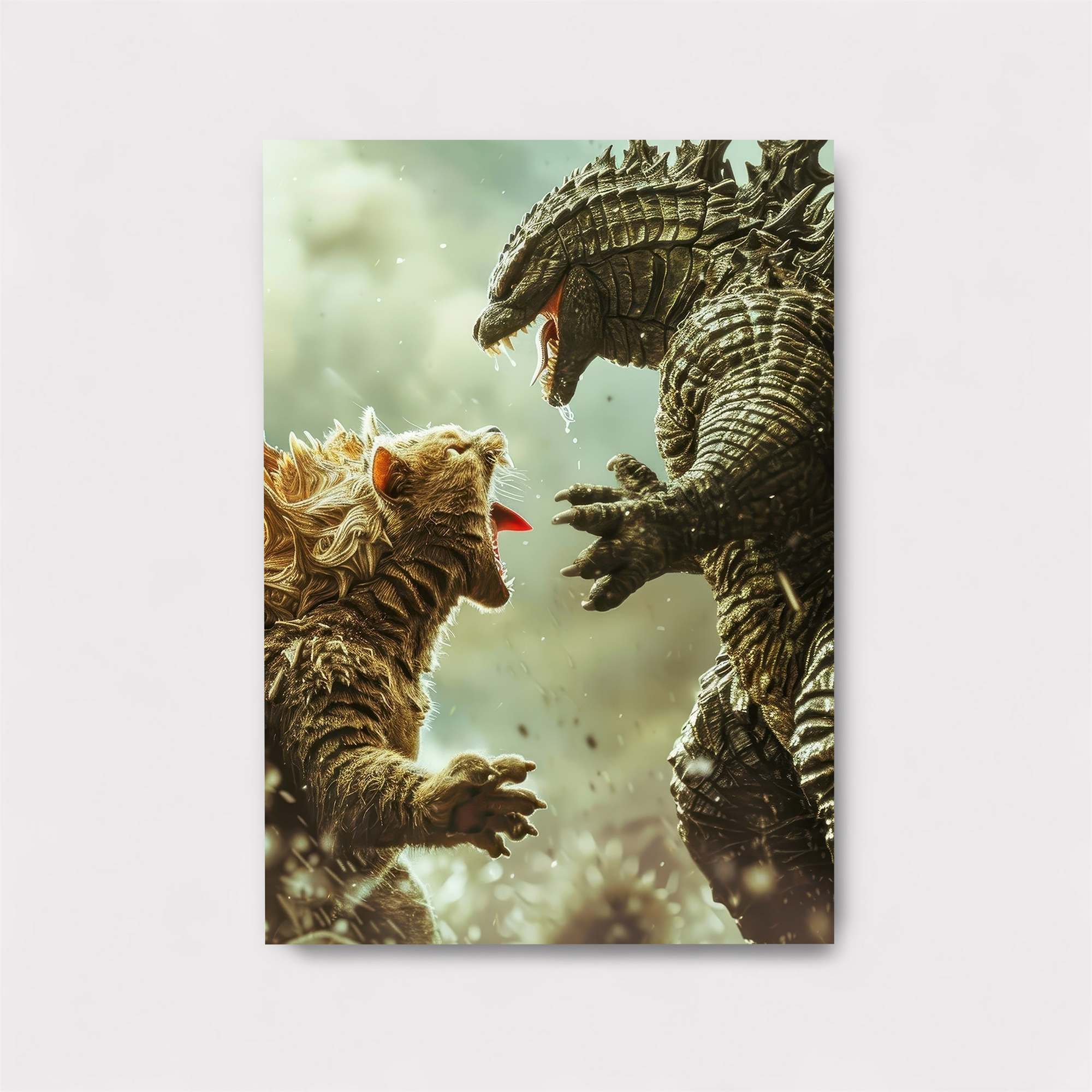 Godzilla Fury Safe Wall Magnetic / M