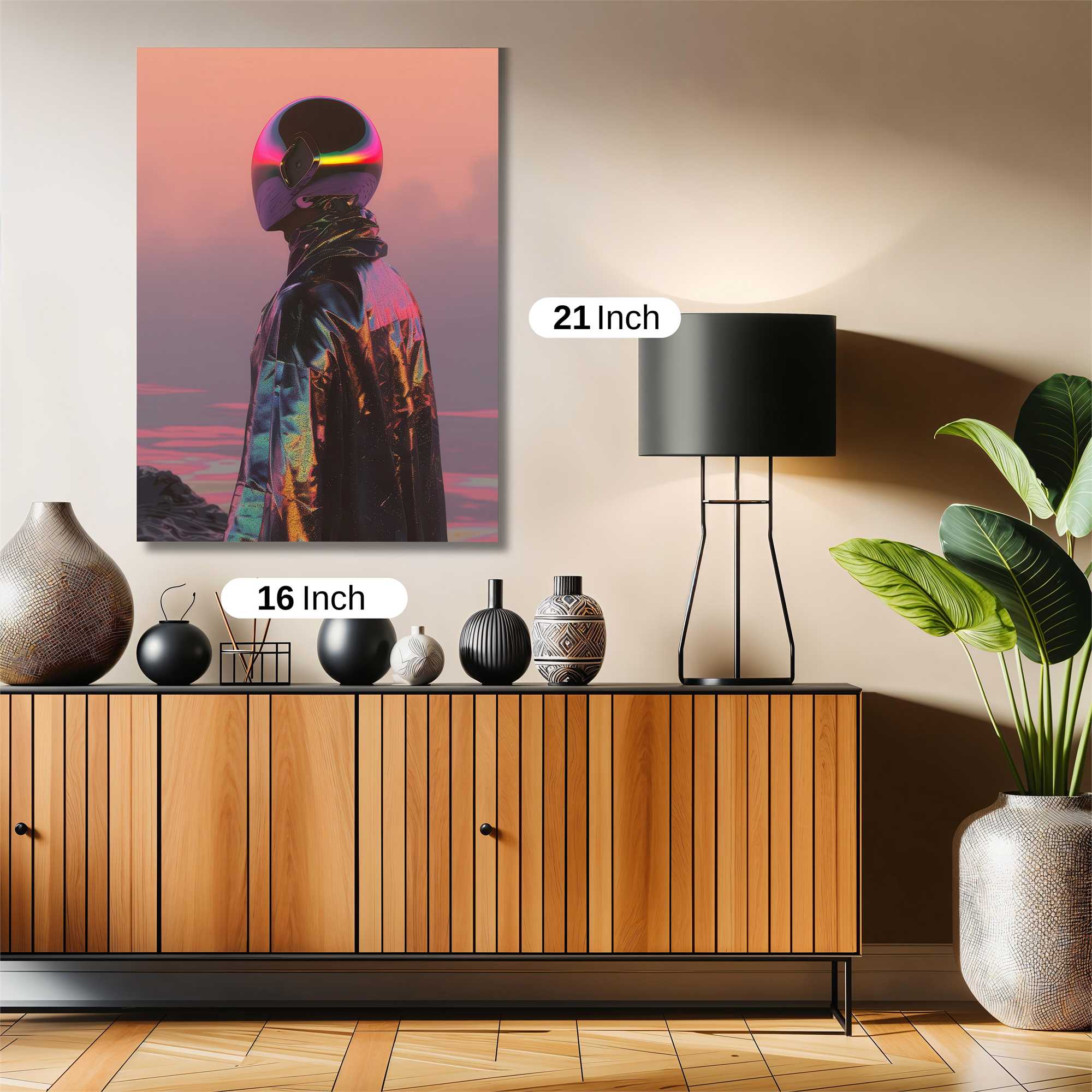 Helmeted Serenity Safe Wall Magnetic / M